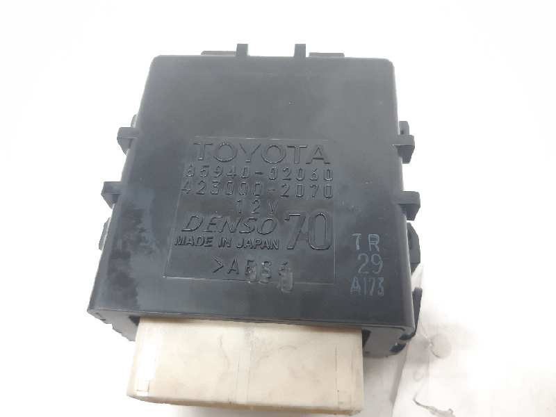 TOYOTA Auris 2 generation (2012-2015) Citau veidu vadības bloki 8594002060 24106716