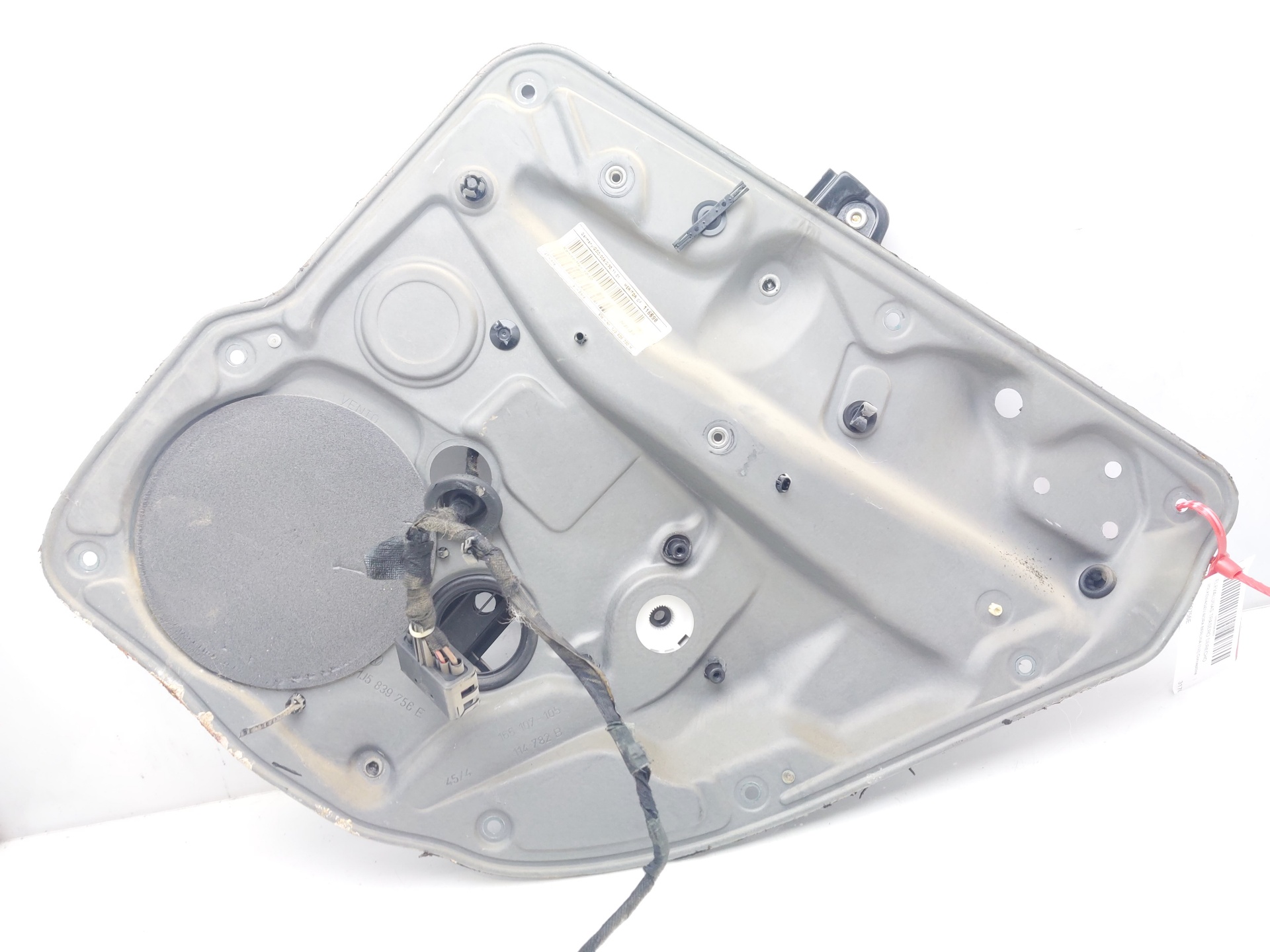 CHEVROLET Bora 1 generation (1998-2005) Rear Right Door Window Regulator 1J5839756E 20650435