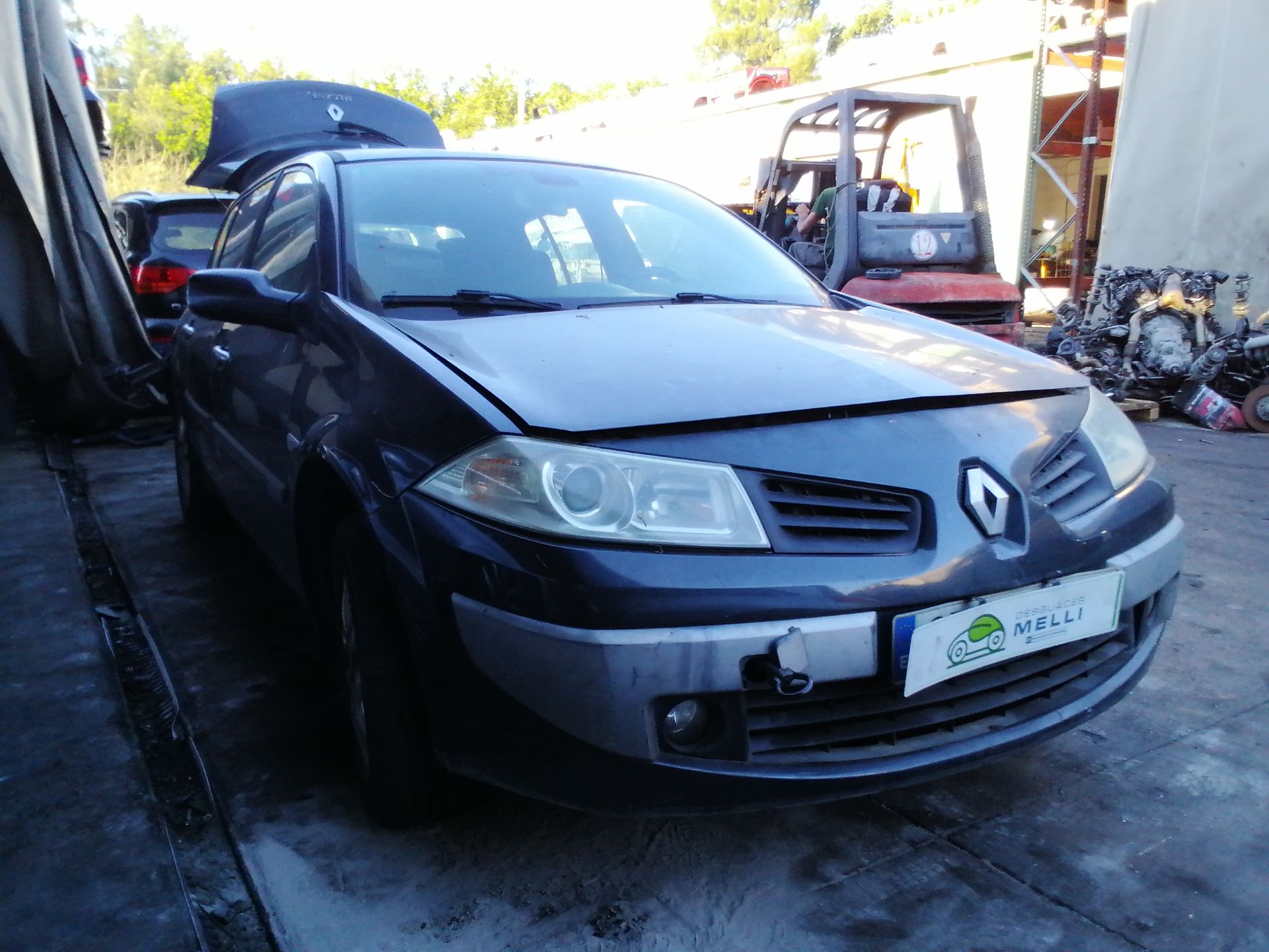 RENAULT Megane 2 generation (2002-2012) Крыло переднее левое 7701477186 25696737