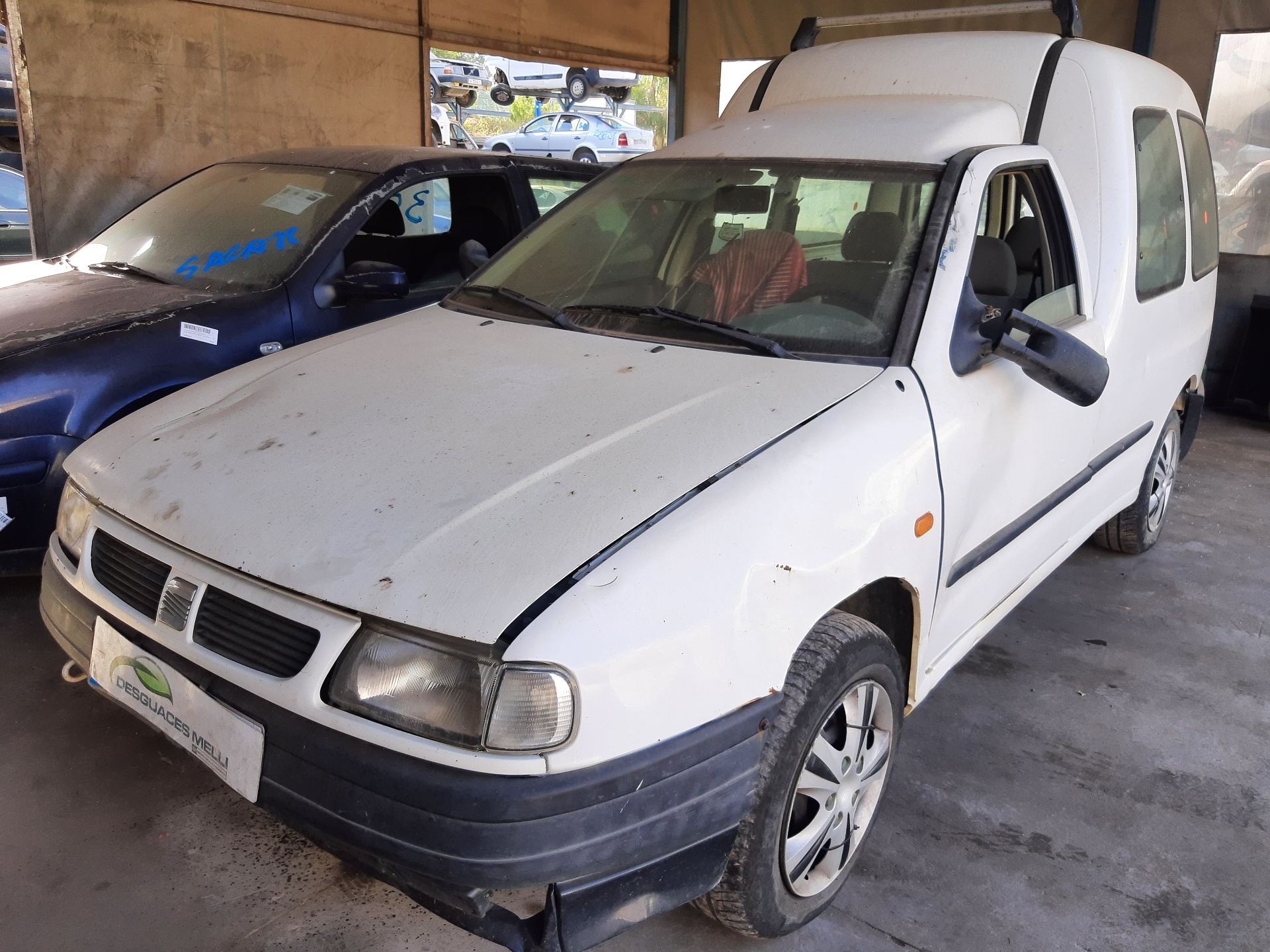SEAT Inca 1 generation (1995-2000) Rétroviseur latéral droit 6K9857502CFKZ 22446987
