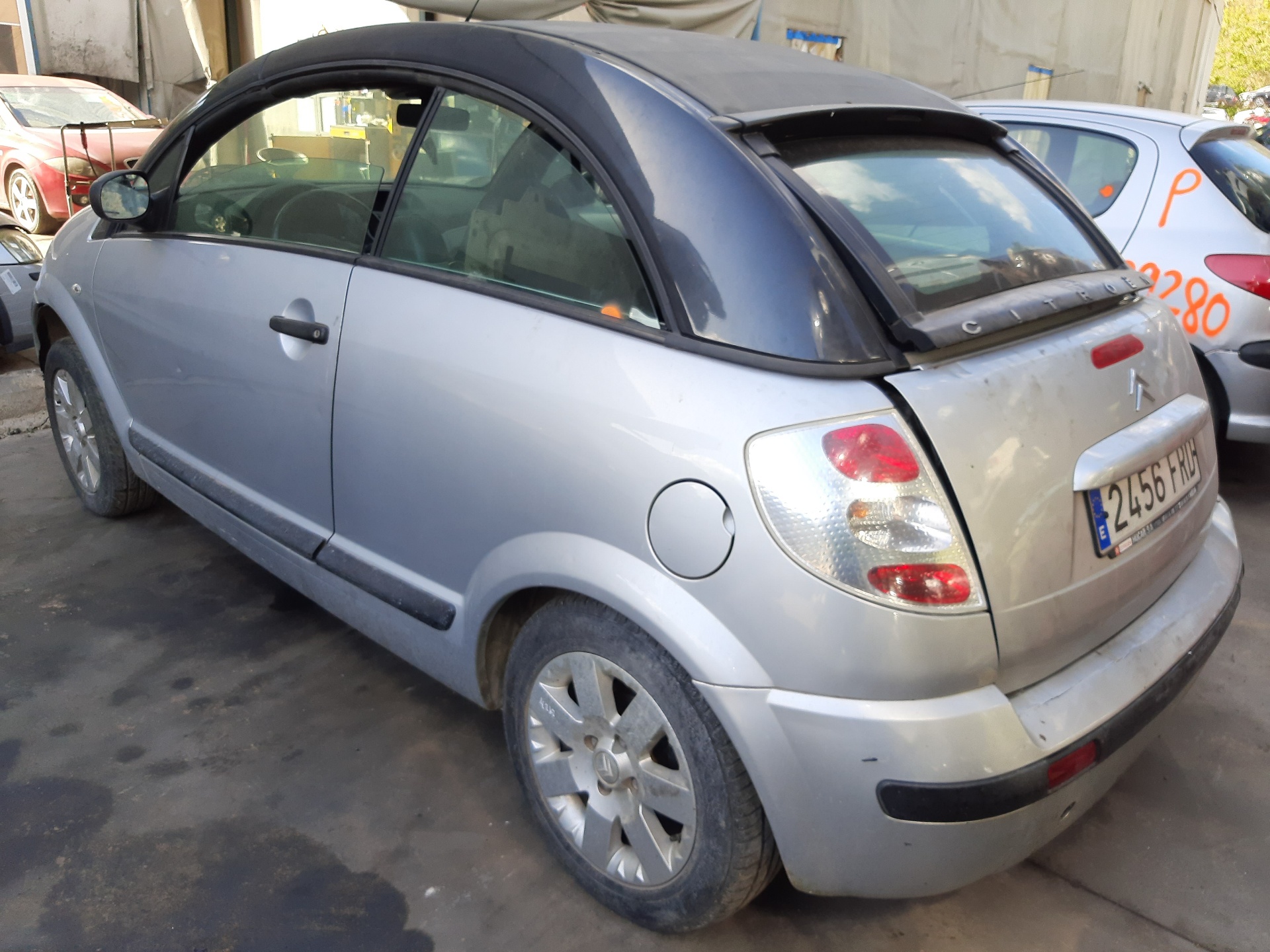 CITROËN C3 1 generation (2002-2010) Priekšējā labā riteņa rumbas vārpsta/stupica 1607557580 22463210