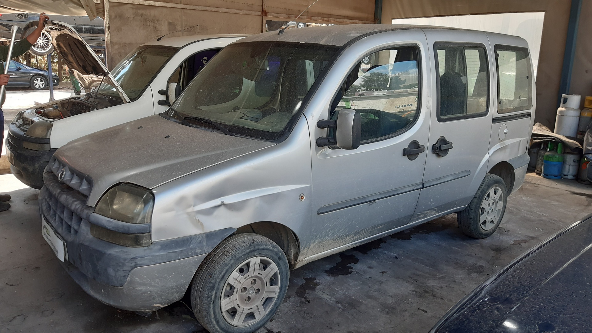 FIAT Doblo 1 generation (2001-2017) Sildītāja ventilators 141730600 18793714