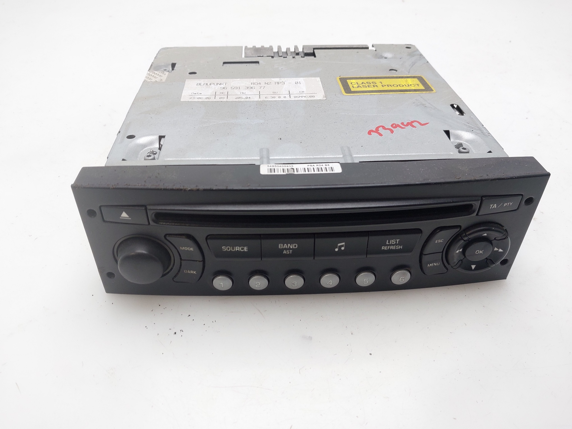 CITROËN C4 1 generation (2004-2011) Music Player Without GPS 9659139677 24759820