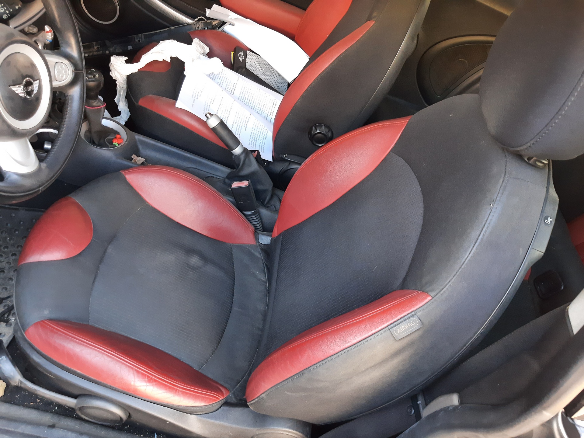 MINI Cooper R56 (2006-2015) Rear Left Seatbelt 601030000D 22432248