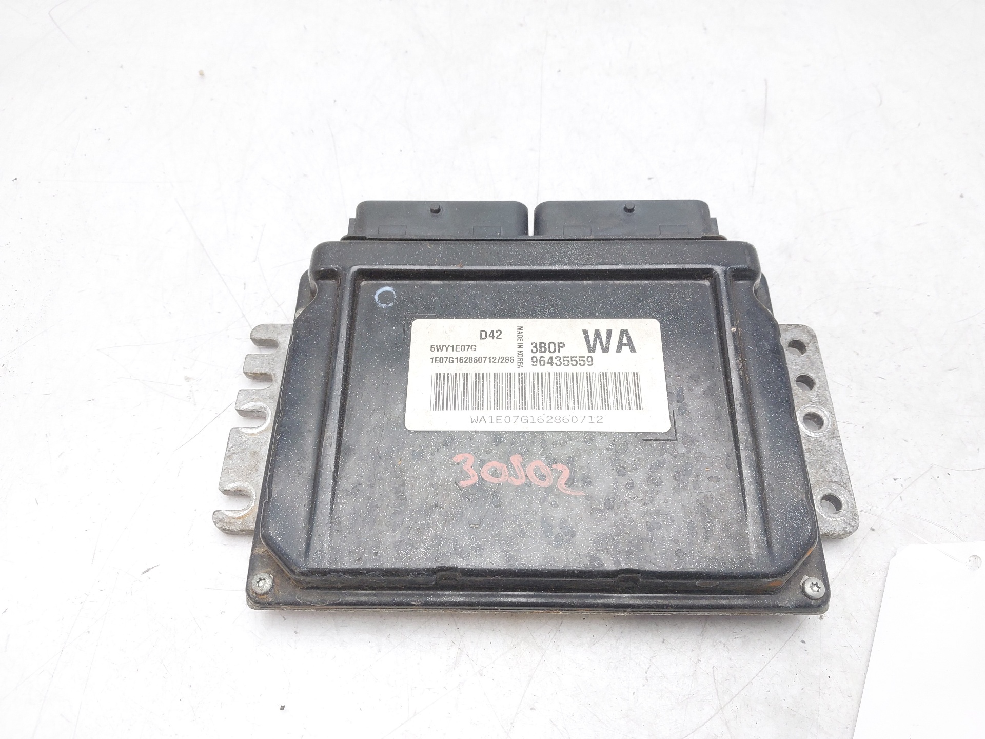 DAEWOO Kalos 1 generation (2002-2020) Motorstyrenhet ECU 96435559 24074134