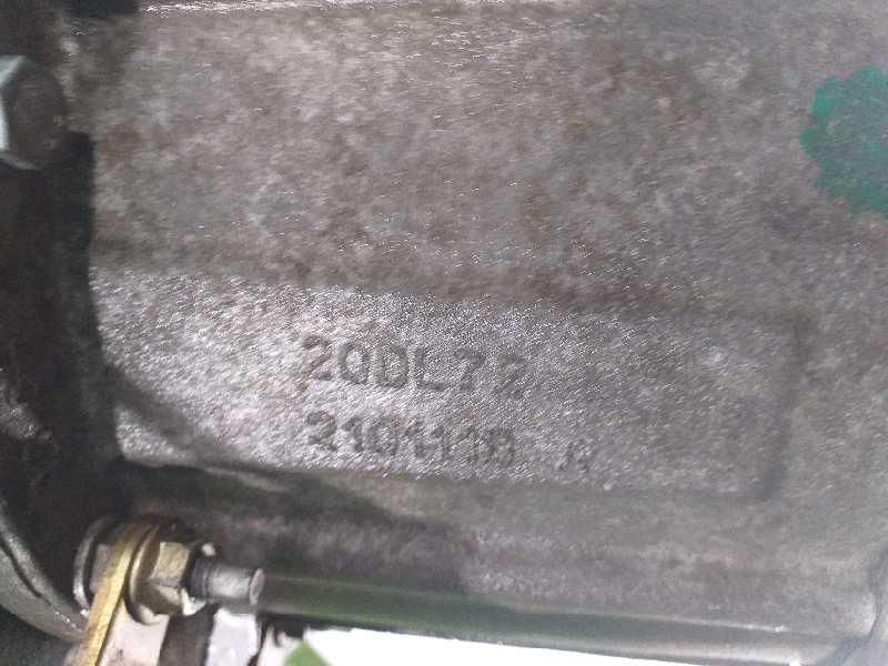 PEUGEOT 206 1 generation (1998-2009) Gearbox 20DL72 20391354