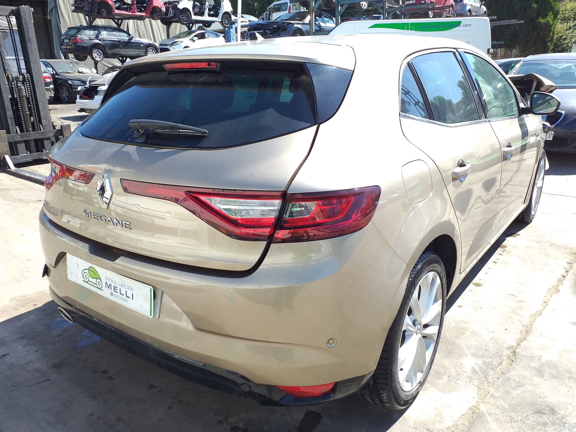 RENAULT Megane 3 generation (2008-2020) Дверь задняя правая 821001172R 25716804