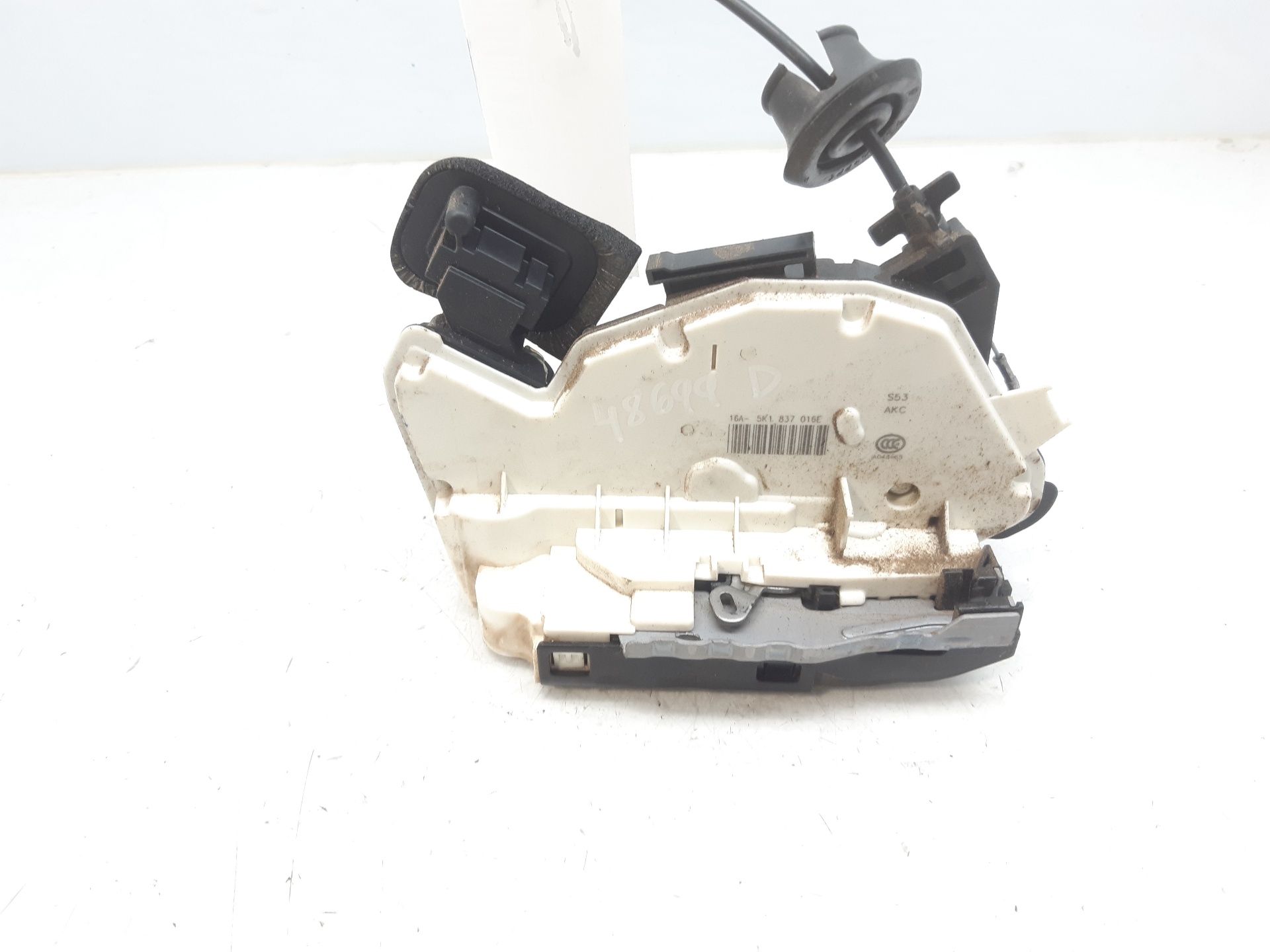 SEAT Leon 3 generation (2012-2020) Front Right Door Lock 5K1837016E 22447506