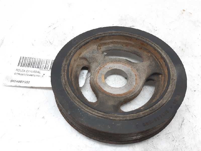 CITROËN C4 1 generation (2004-2011) Crankshaft Pulley 9654961080 18387625