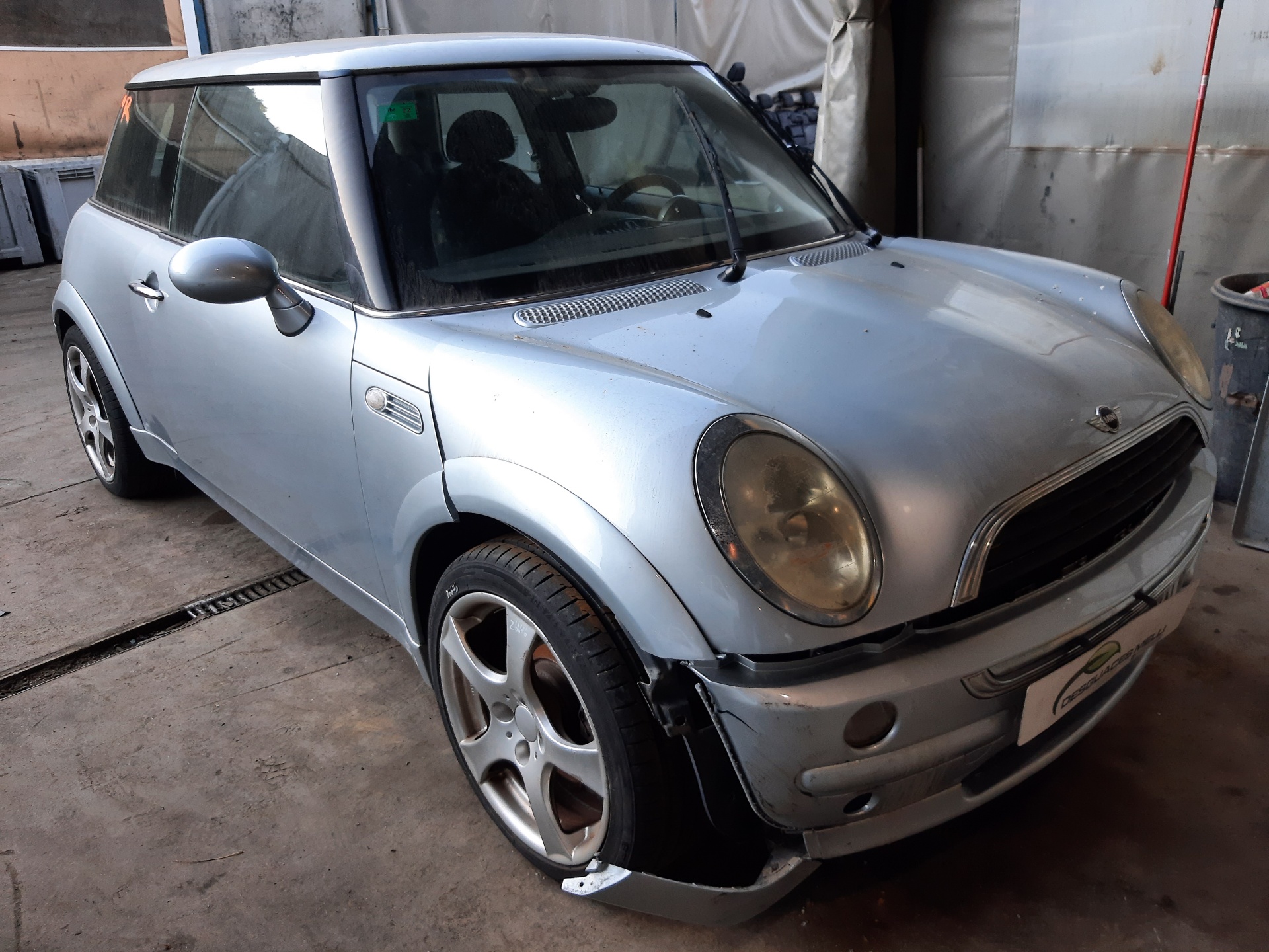 MINI Cooper R50 (2001-2006) Etuoikea konepellin tuki 41626801258 22029754