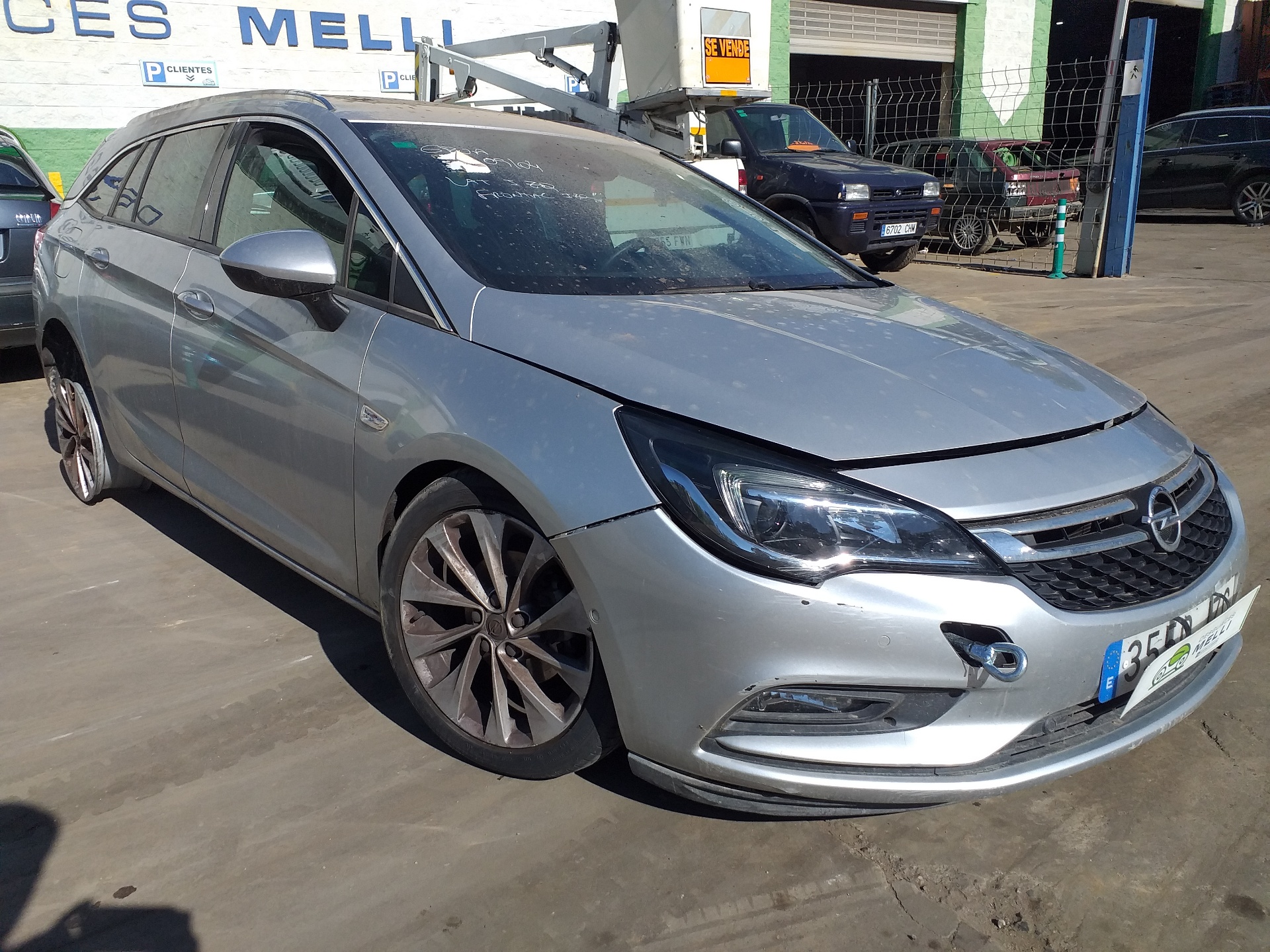 OPEL Astra K (2015-2021) Наружная ручка задней левой двери 13506032 25422039