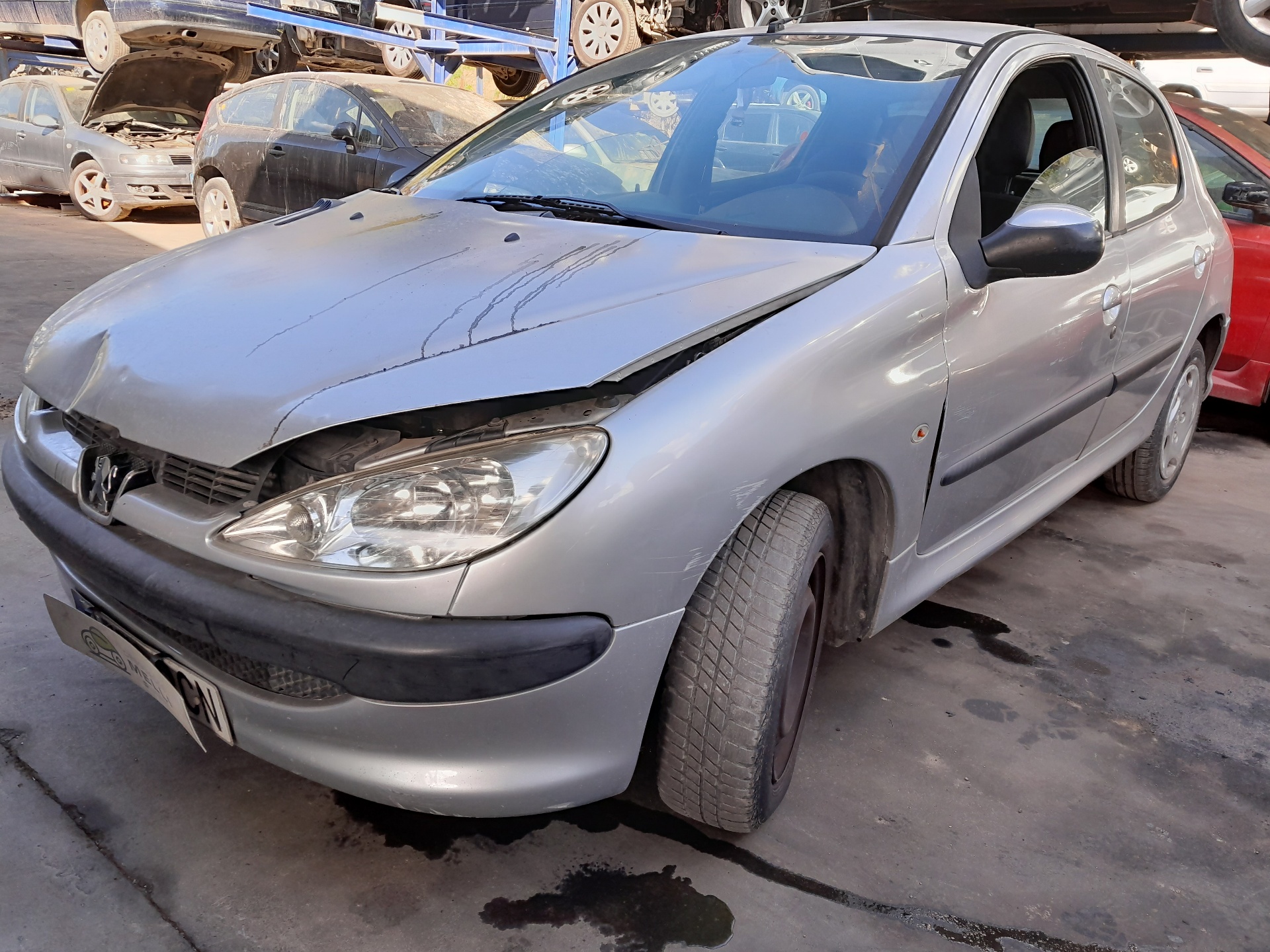 PEUGEOT 206 1 generation (1998-2009) Вакуумный усилитель тормозов 9650368080 22463304