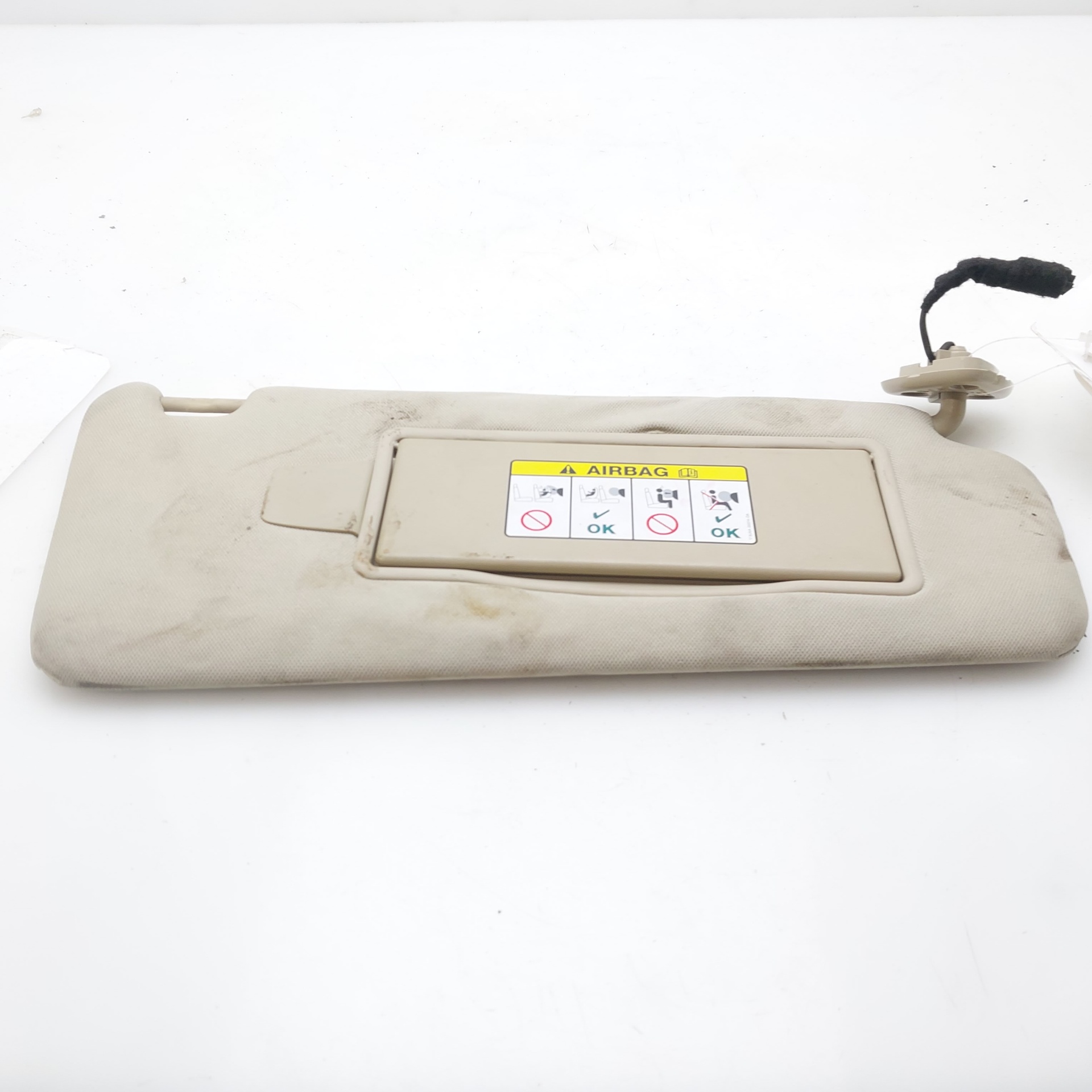 JAGUAR XF 1 generation  (2011-2016) Right Side Sun Visor 3U5A00014DA 25157499