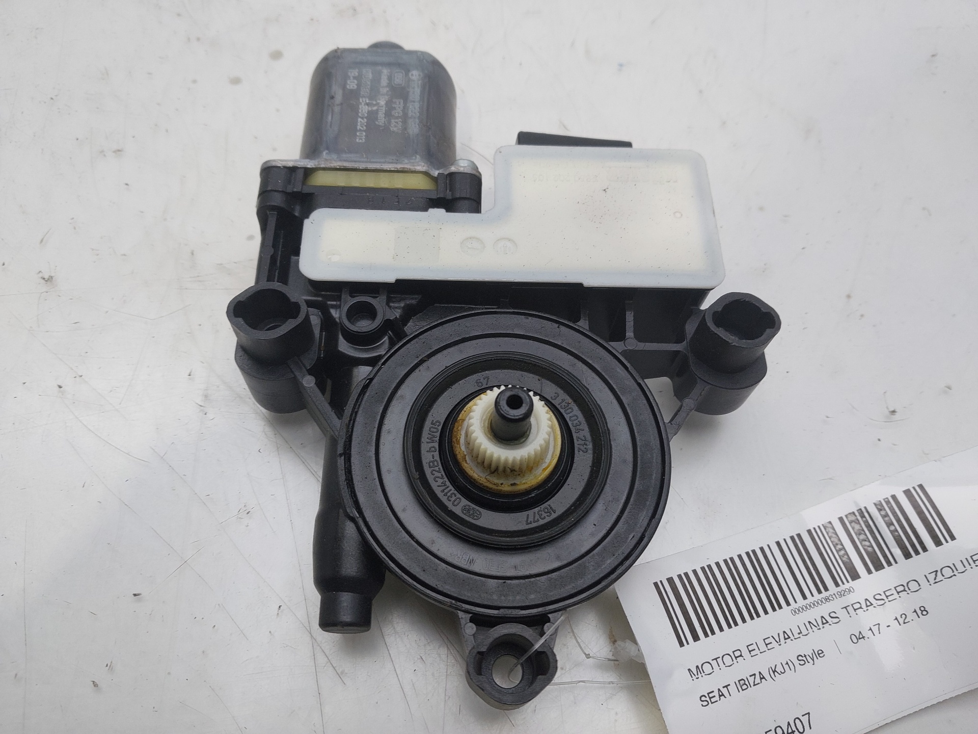 SEAT Alhambra 2 generation (2010-2021) Rear Left Door Window Control Motor 5Q0959407 23101572