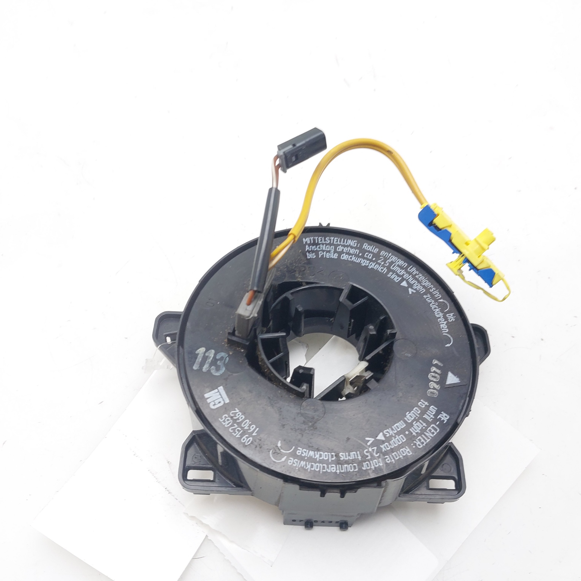 OPEL Vectra B (1995-1999) Steering Wheel Slip Ring Squib 09152055 24986664