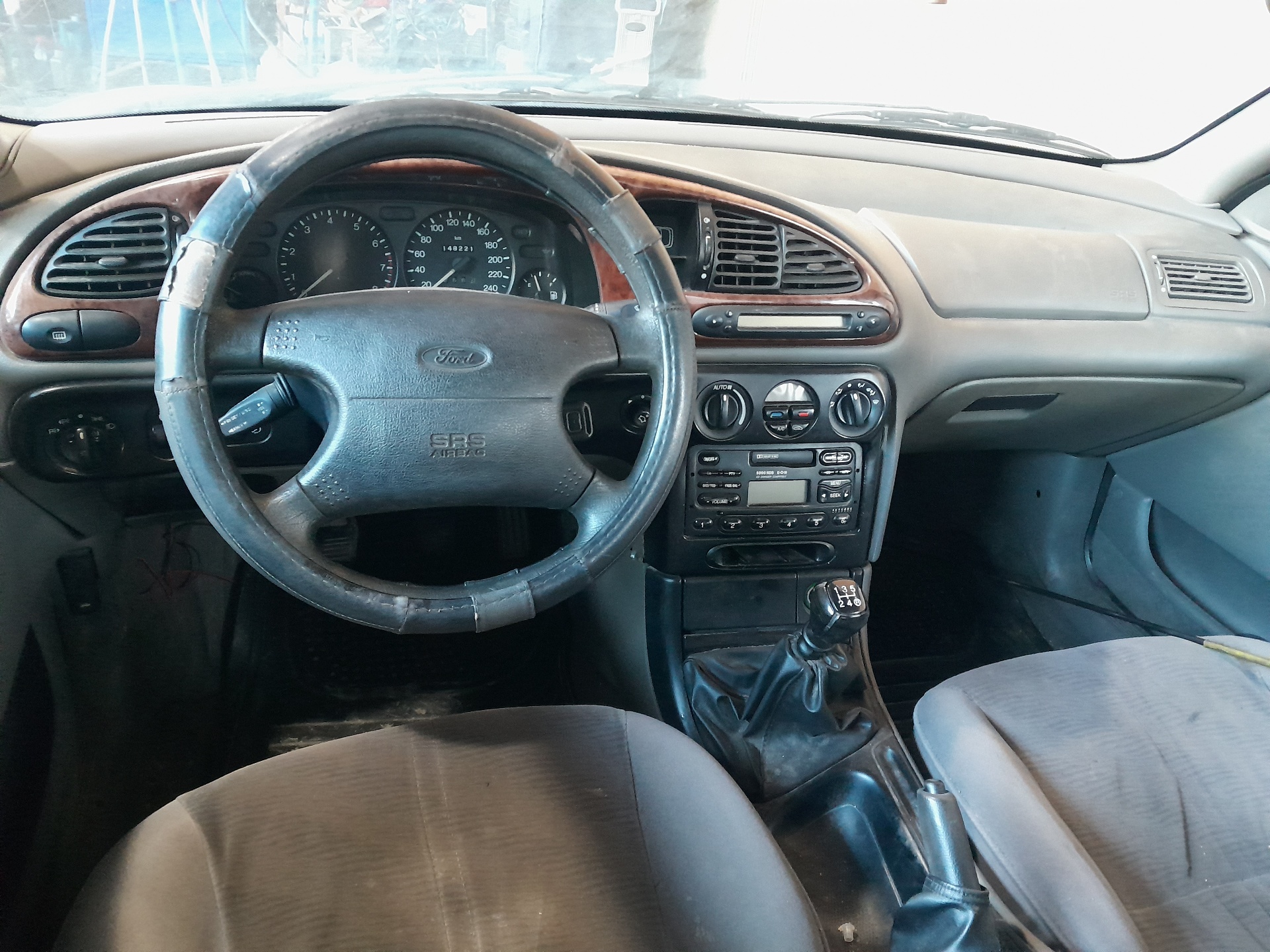 FORD Mondeo 1 generation (1993-1996) Вентилятор диффузора 95BB8C607 23638528