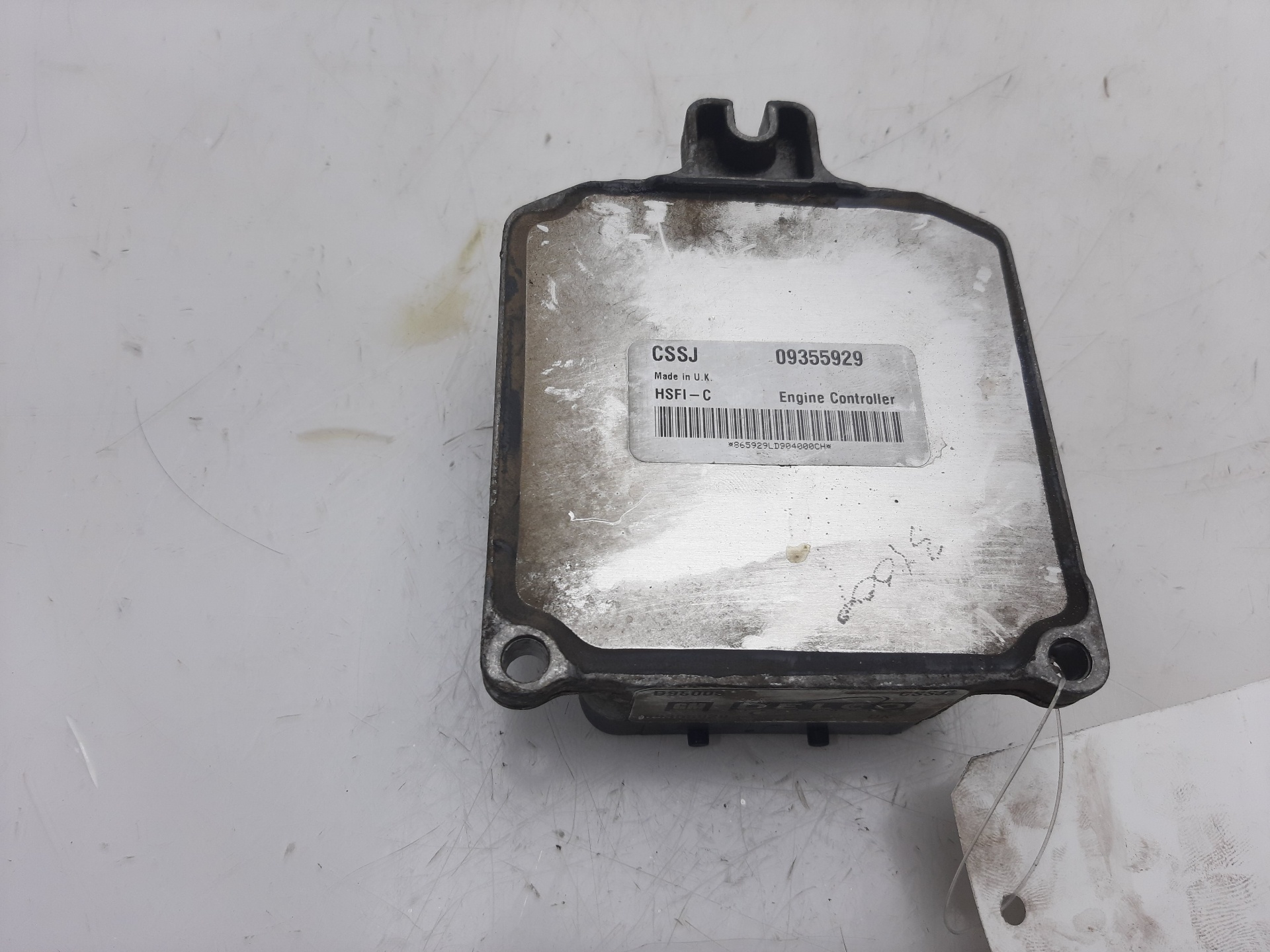 OPEL Astra H (2004-2014) Engine Control Unit ECU 09355929 23015843