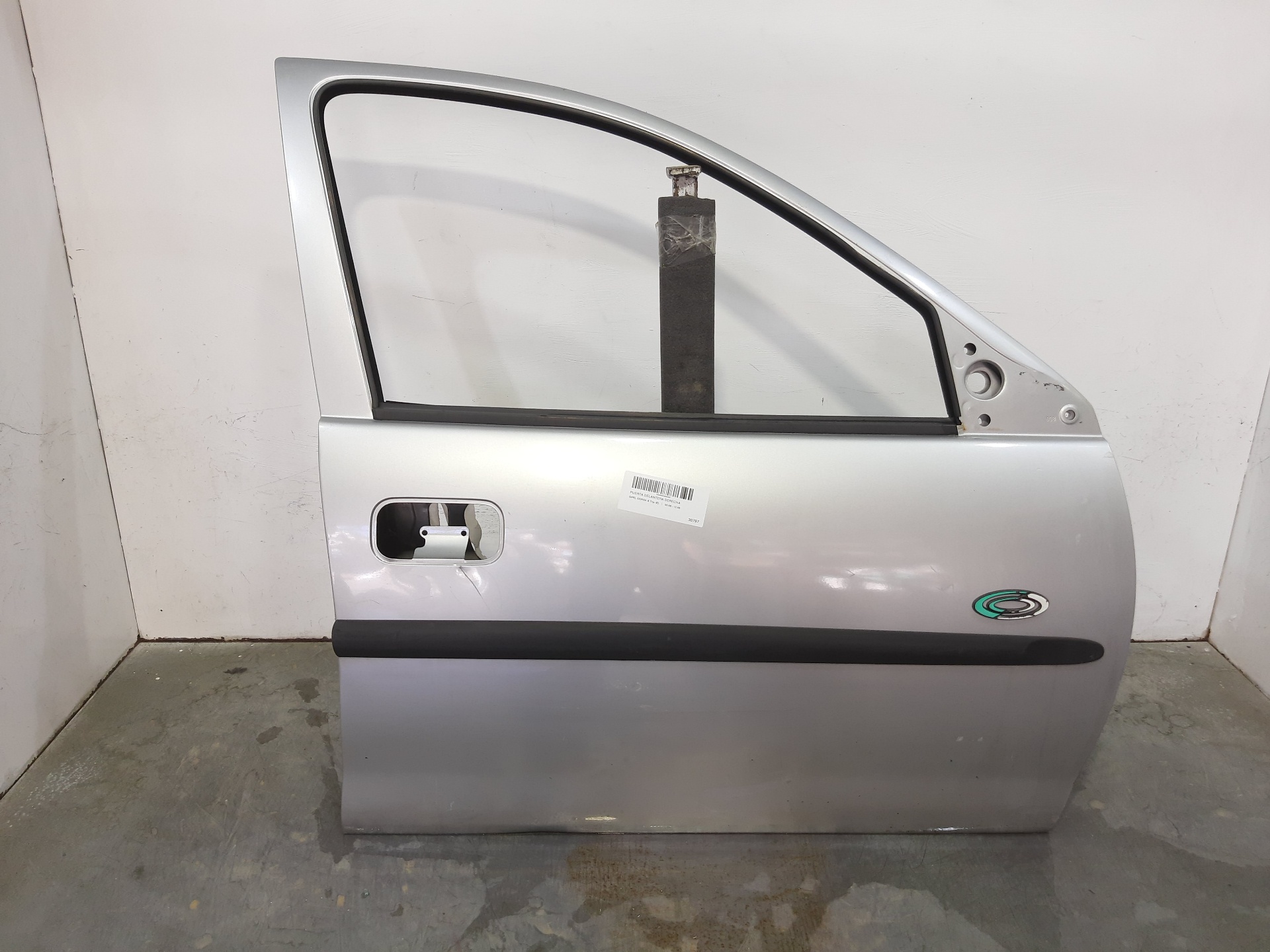 OPEL Corsa B (1993-2000) Front Right Door 90535124 24121955