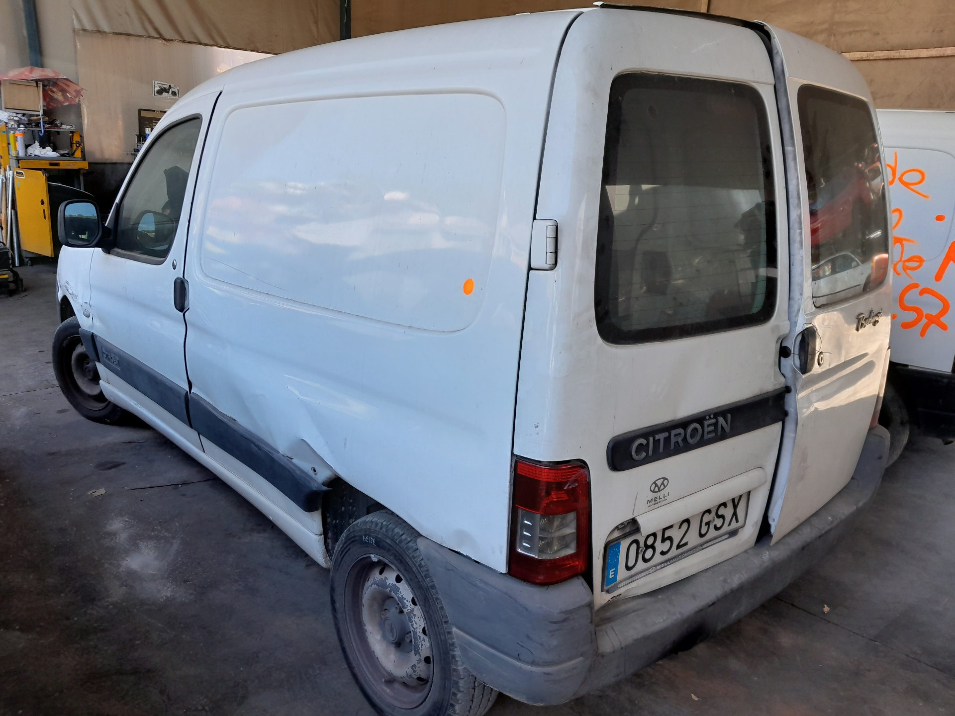 CITROËN Berlingo 1 generation (1996-2012) Priekinių dešinių durų spyna 9136J4 24999993