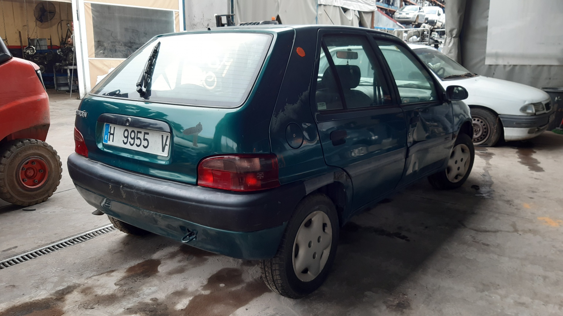 CITROËN Saxo 2 generation (1996-2004) Priekšējais kreisais lukturis 6204N5 18703484