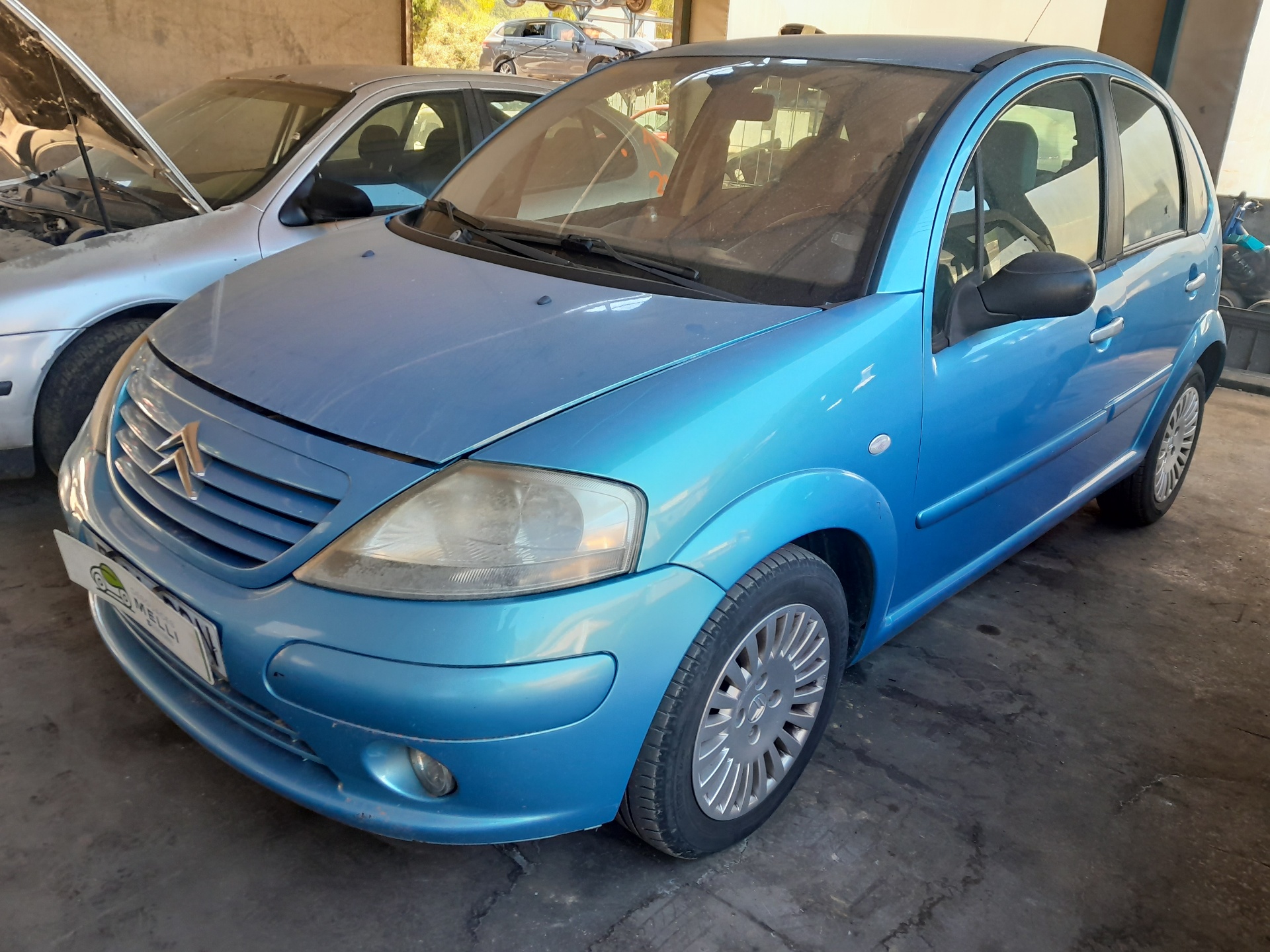 TOYOTA C3 1 generation (2002-2010) Ridicător de geam ușă dreapta față 400618F 20356628