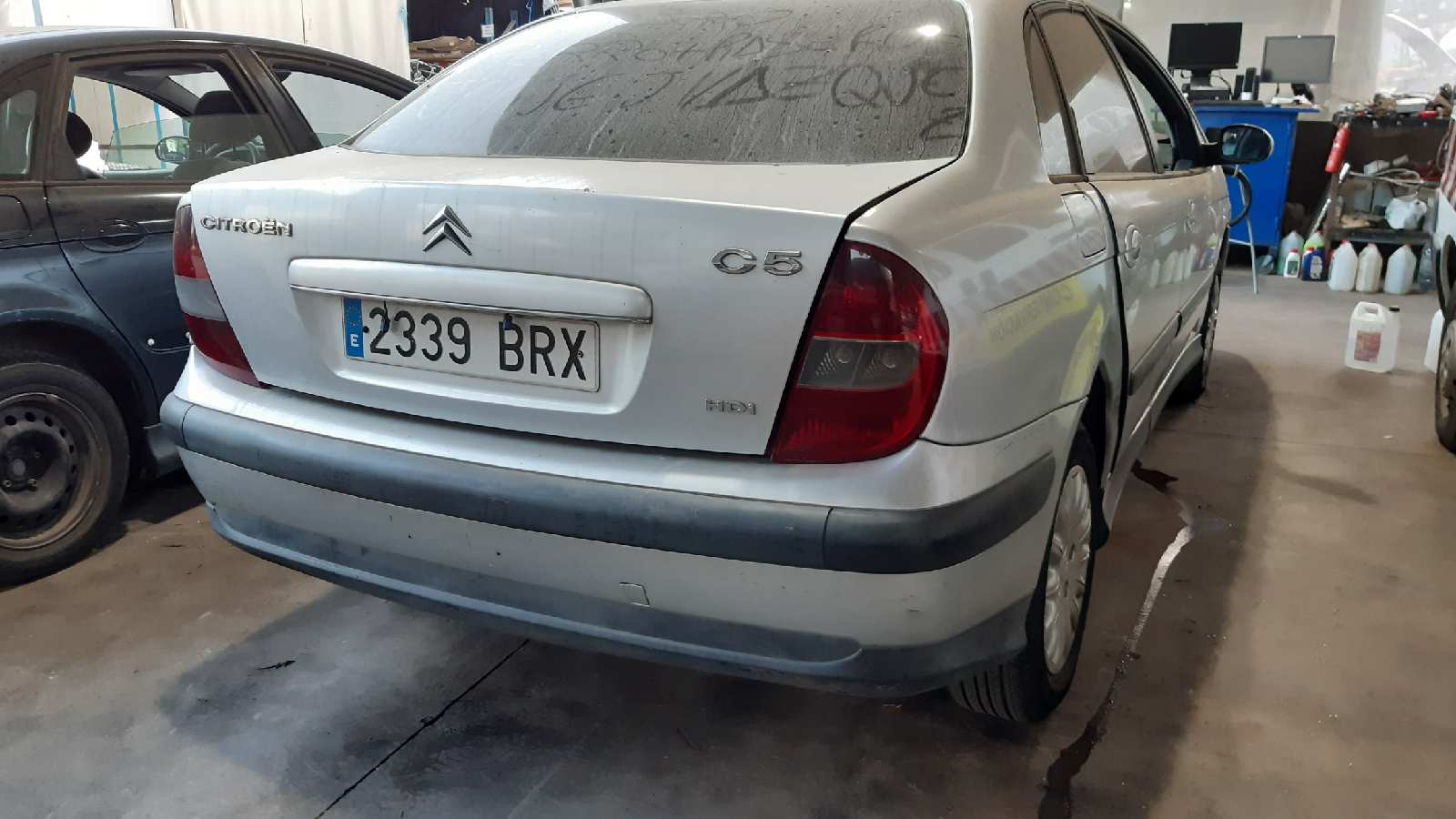 CITROËN C5 1 generation (2001-2008) Labais aizmugures iekšējais atvēršanas rokturis 9649218877 18523935