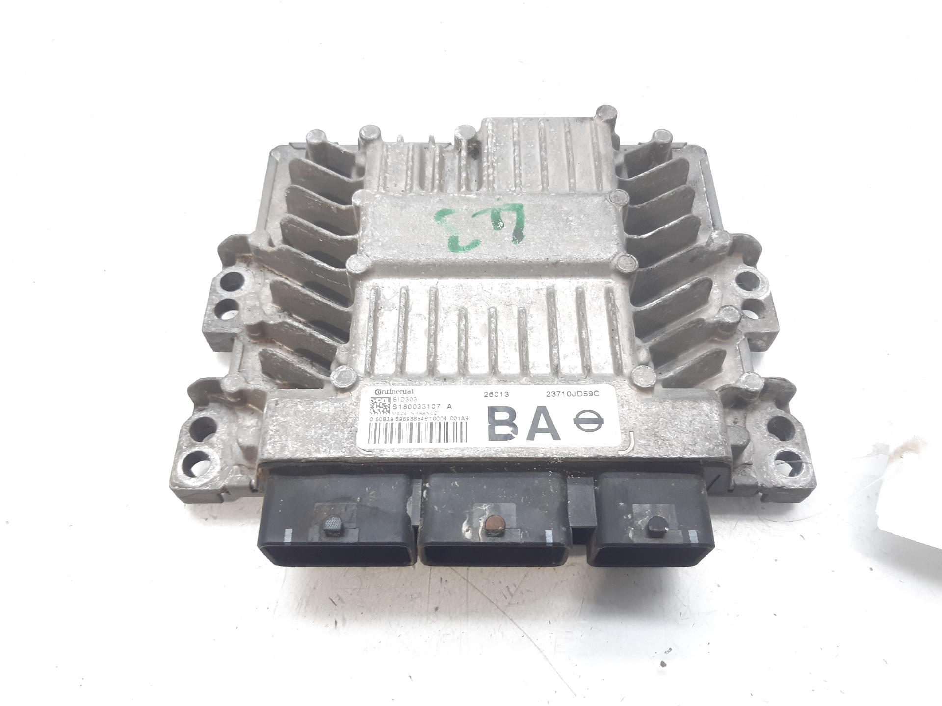 NISSAN Qashqai 1 generation (2007-2014) Calculateur d'unité de commande du moteur 23710JD59C 24052764