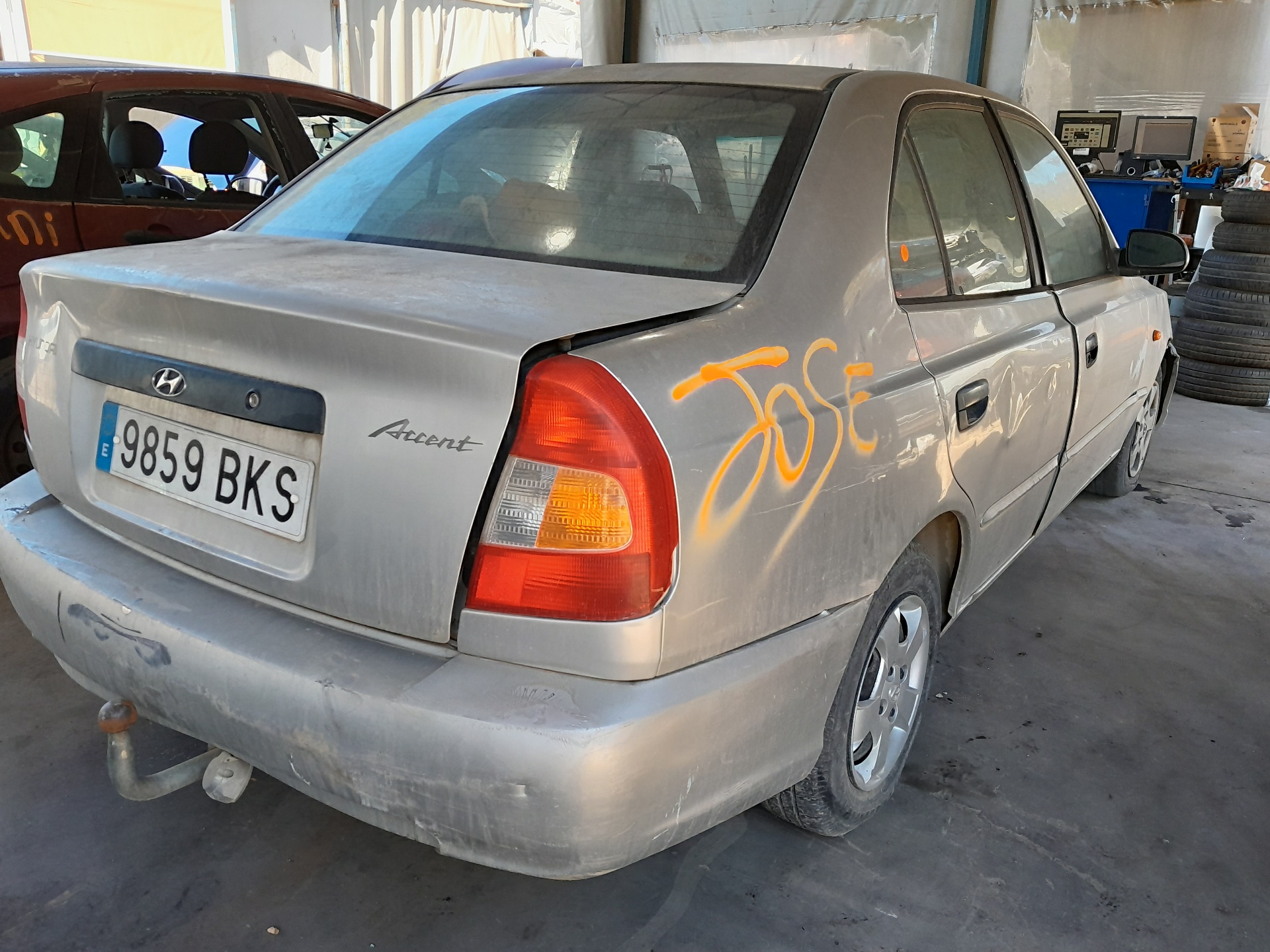 HYUNDAI Accent LC (1999-2013) Зеркало передней правой двери 8762025621CA 22457532