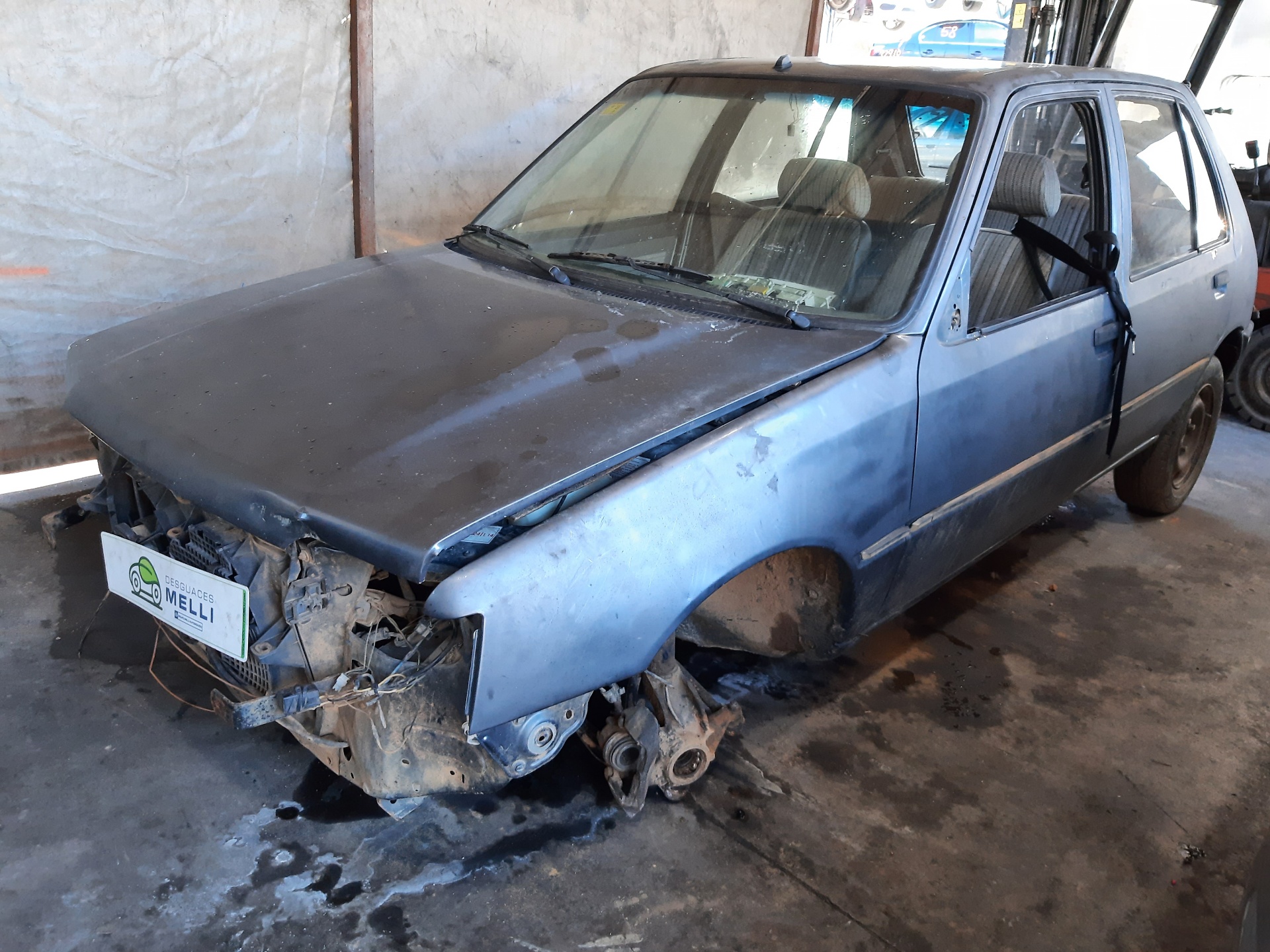 PEUGEOT 205 1 generation (1983-1998) Solskærm i venstre side 654352 22510624