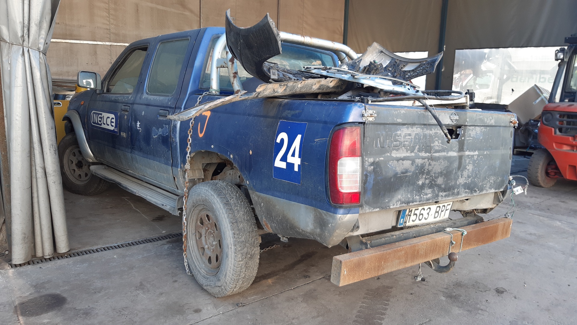 NISSAN Navara D22 (1997-2005) Jobb első ajtó zárja 805025P01A 22264168