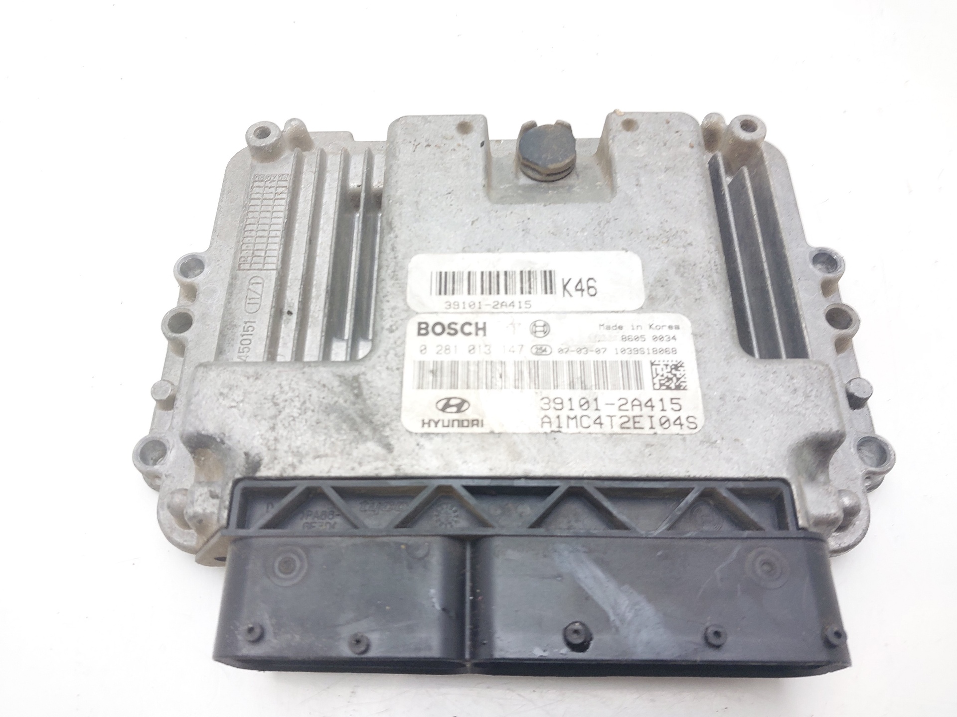 HYUNDAI Accent MC (2006-2011) Engine Control Unit ECU 391012A415 24820001