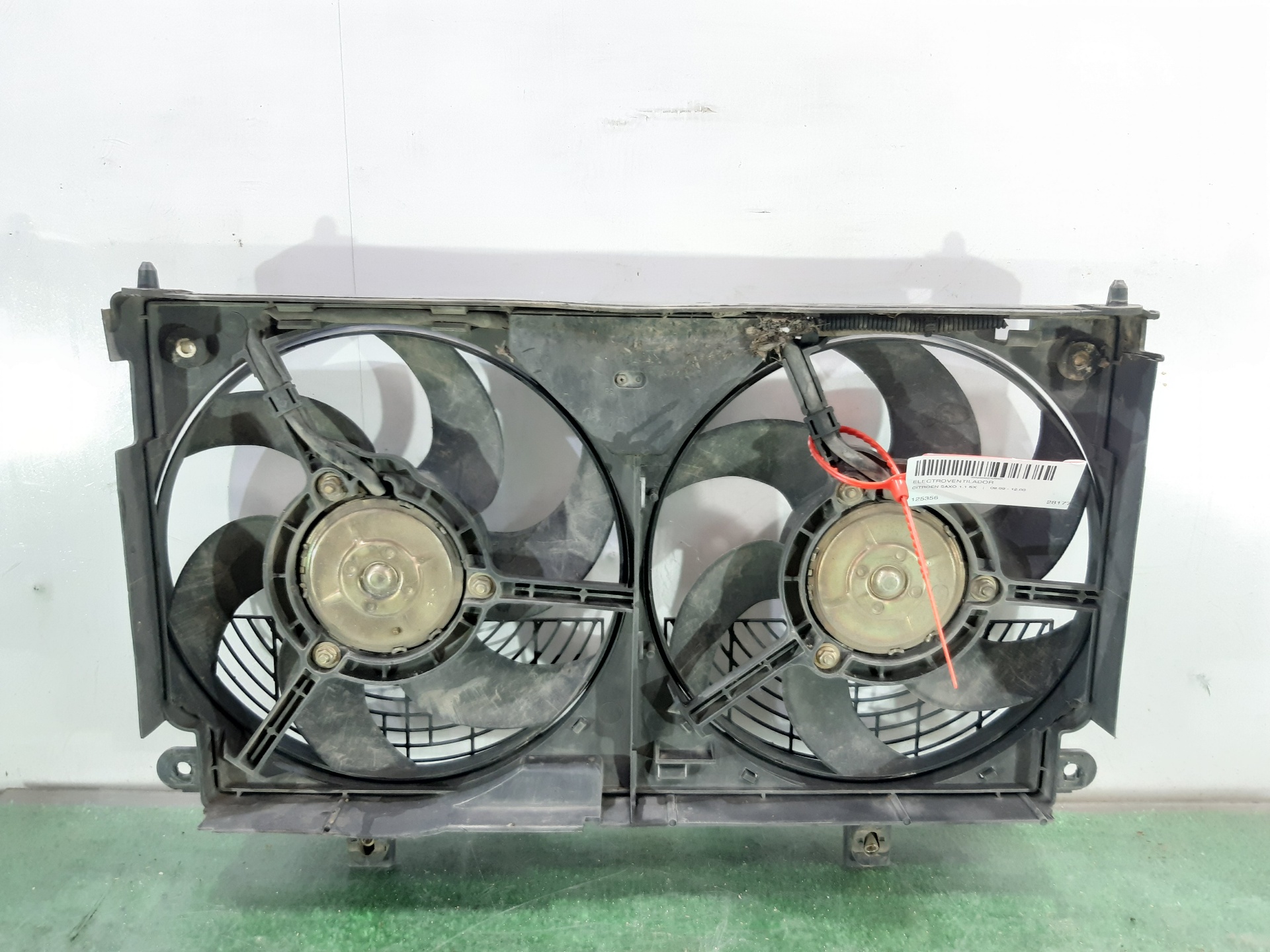 CITROËN Saxo 2 generation (1996-2004) Diffuser Fan 125356 24948037
