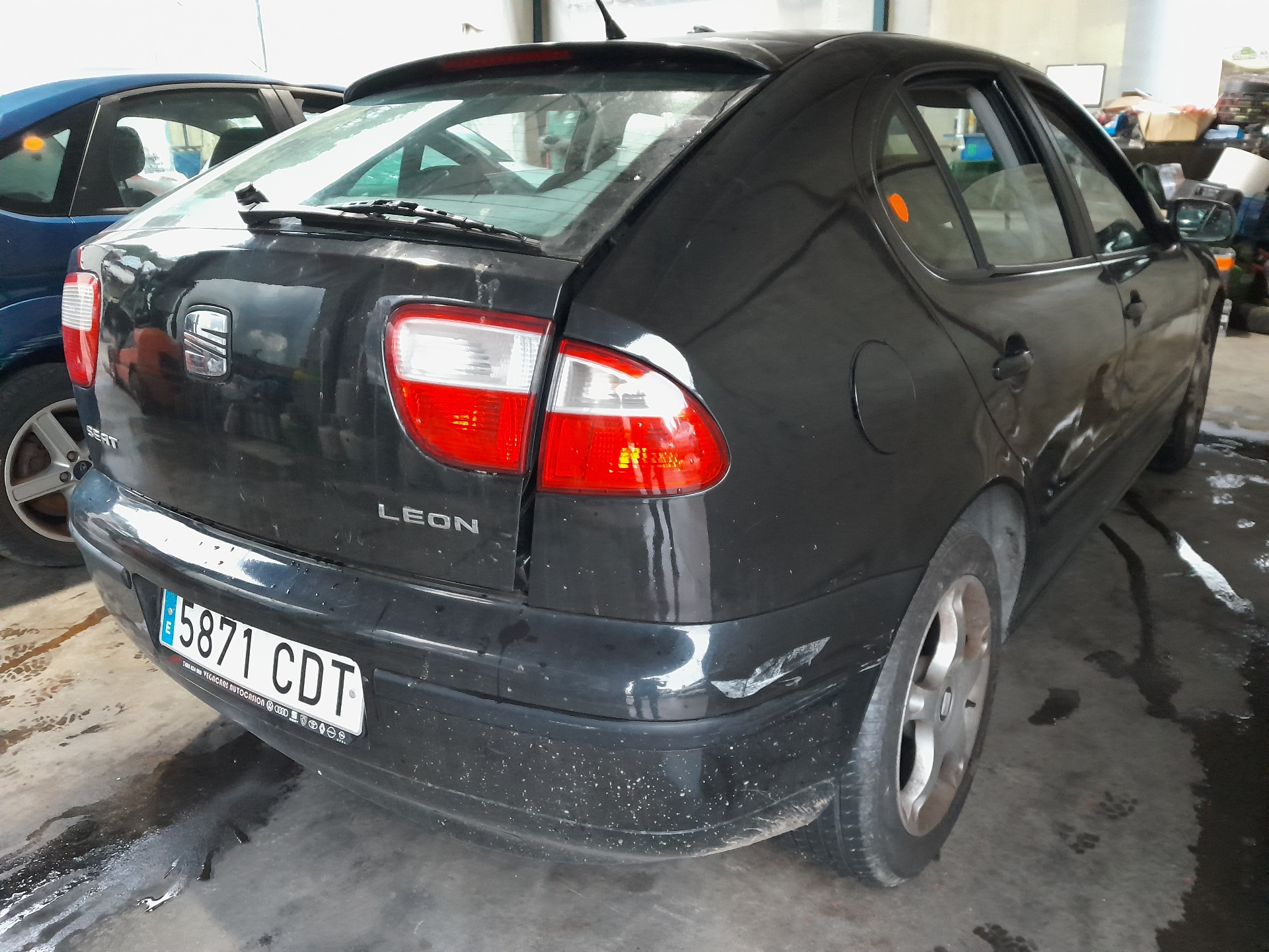 SEAT Leon 1 generation (1999-2005) Замок задней левой двери 3B4839015M 22472338