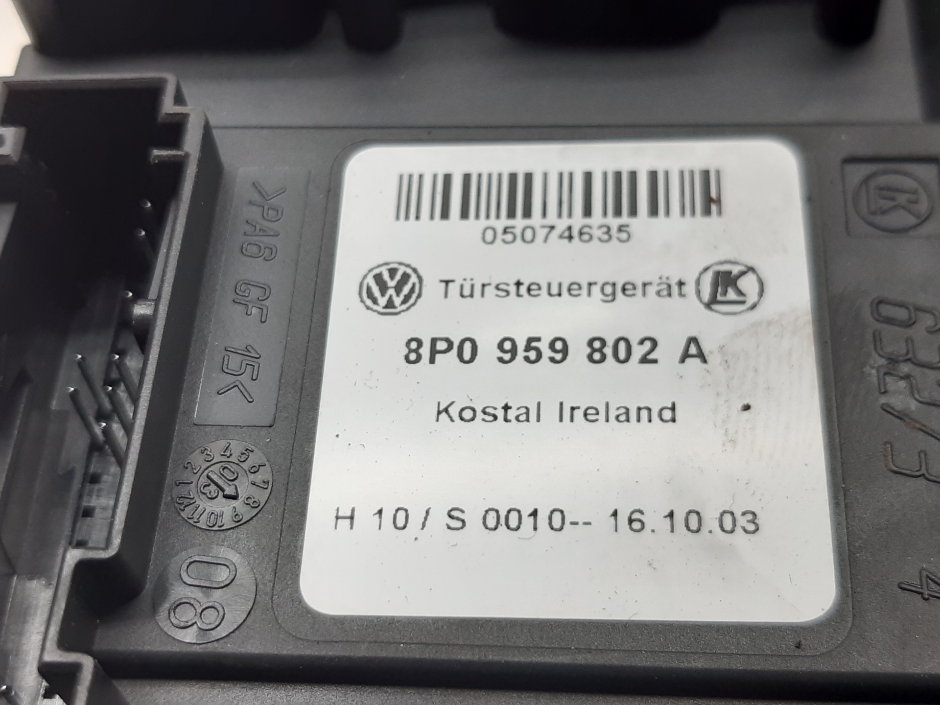 AUDI A3 8P (2003-2013) Motor de control geam ușă dreapta față 8P0959802A 20791932