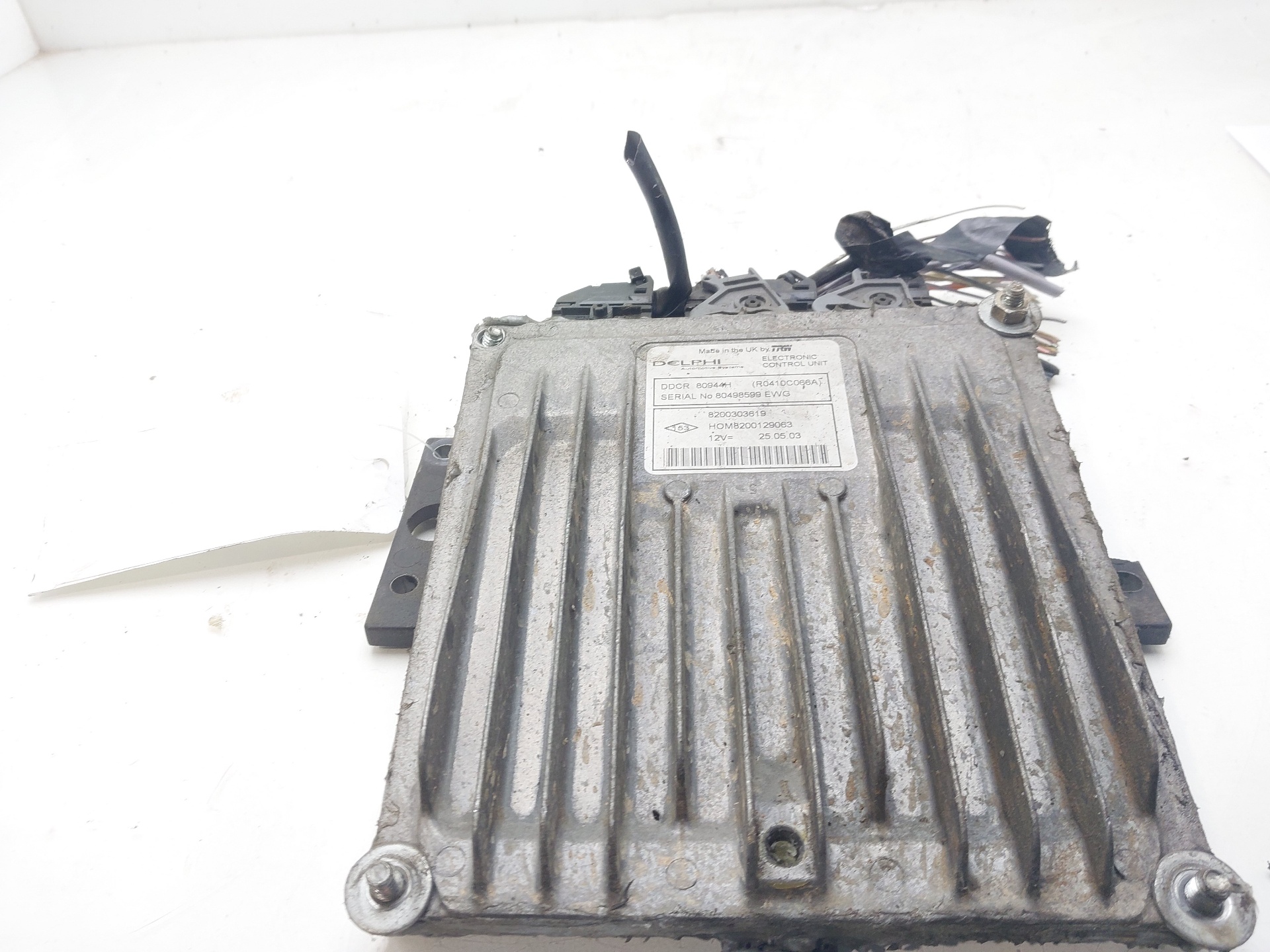 RENAULT Clio 3 generation (2005-2012) Engine Control Unit ECU 8200303619 22510460