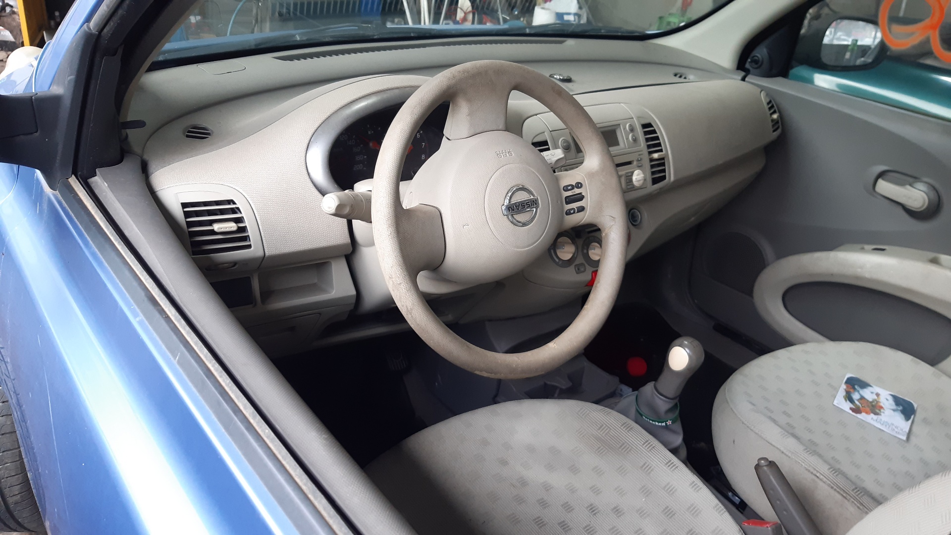 NISSAN Micra K12 (2002-2010) Priekšējo labo durvju slēdzene 80500AX11A 18764597