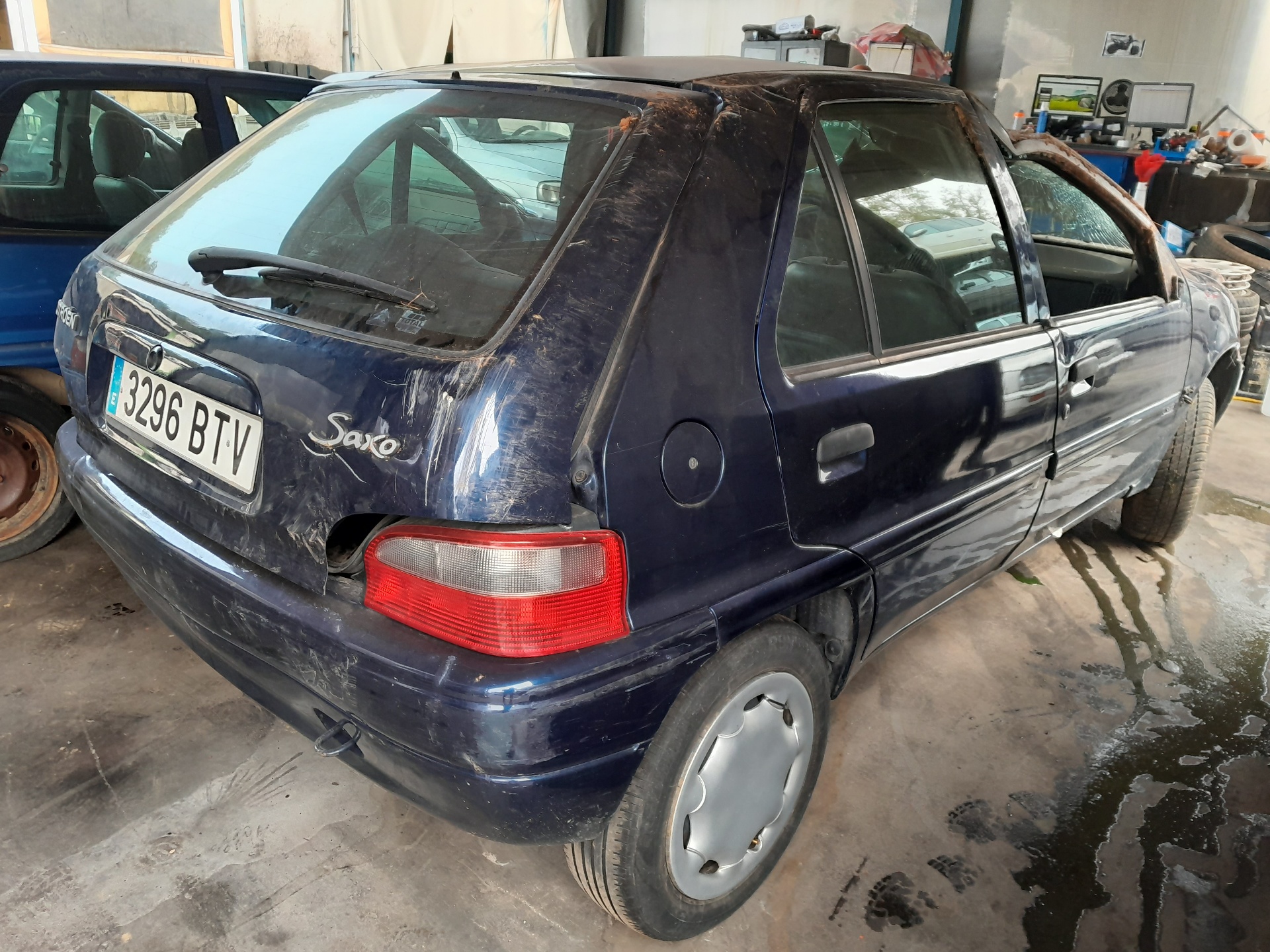 BMW Saxo 2 generation (1996-2004) Левая противотуманка переднего бампера 9618343580 22338598