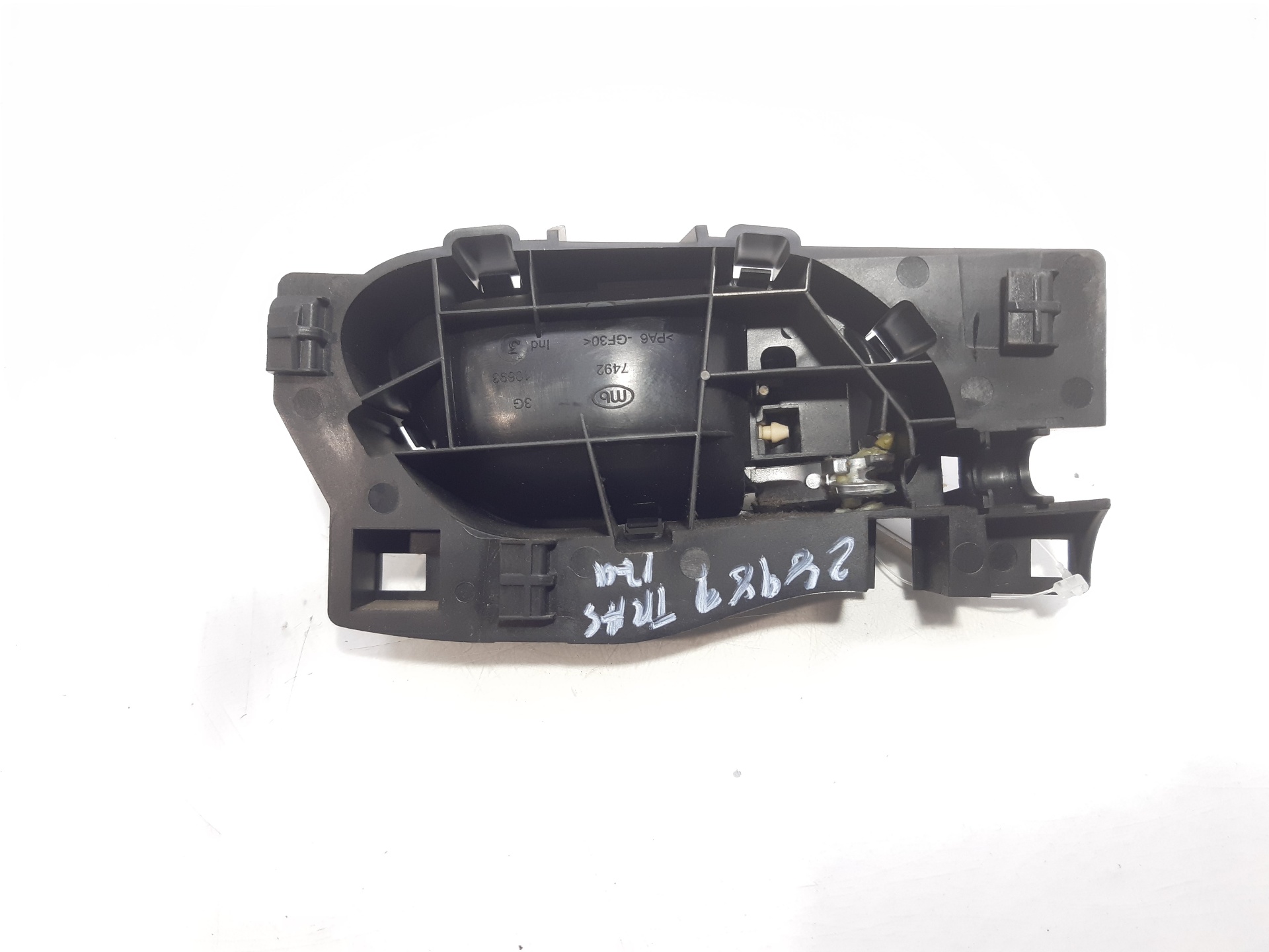 PEUGEOT 508 1 generation (2010-2020) Left Rear Internal Opening Handle 9660525480 24132768