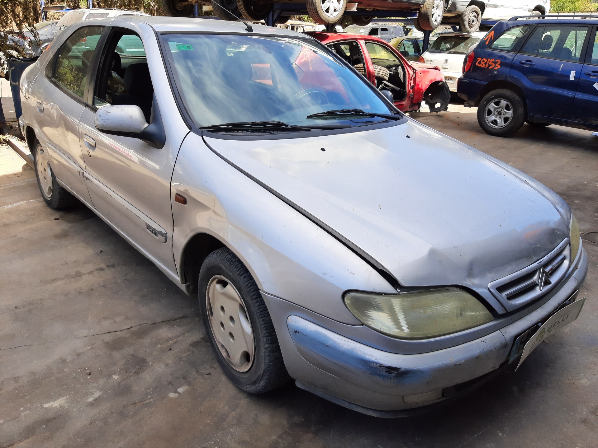 CITROËN Xsara 1 generation (1997-2004) Крыло переднее левое 7840H6 18800230