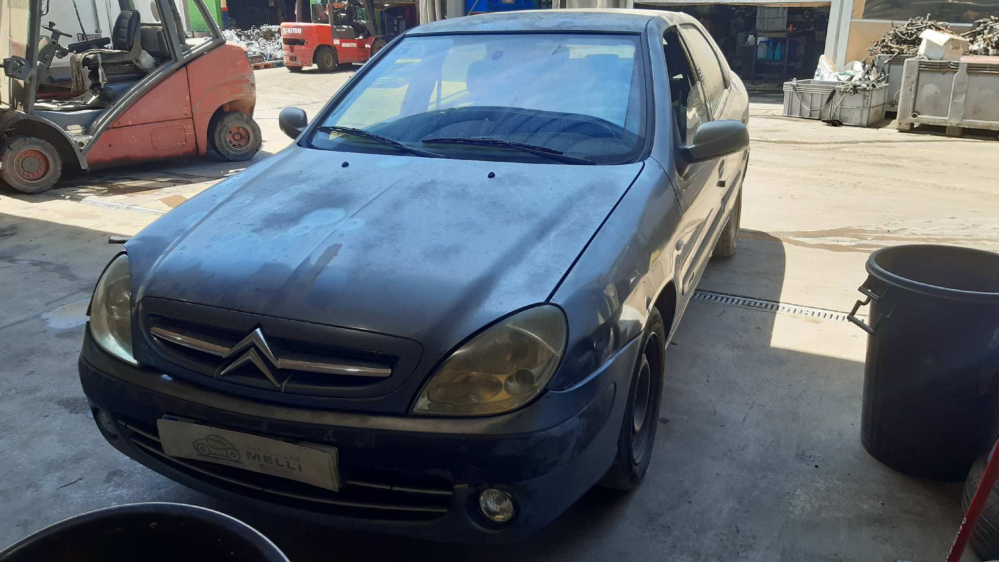 CITROËN Xsara 1 generation (1997-2004) Vasemman etuoven sisäkahvan kehys 9623200177 22038342