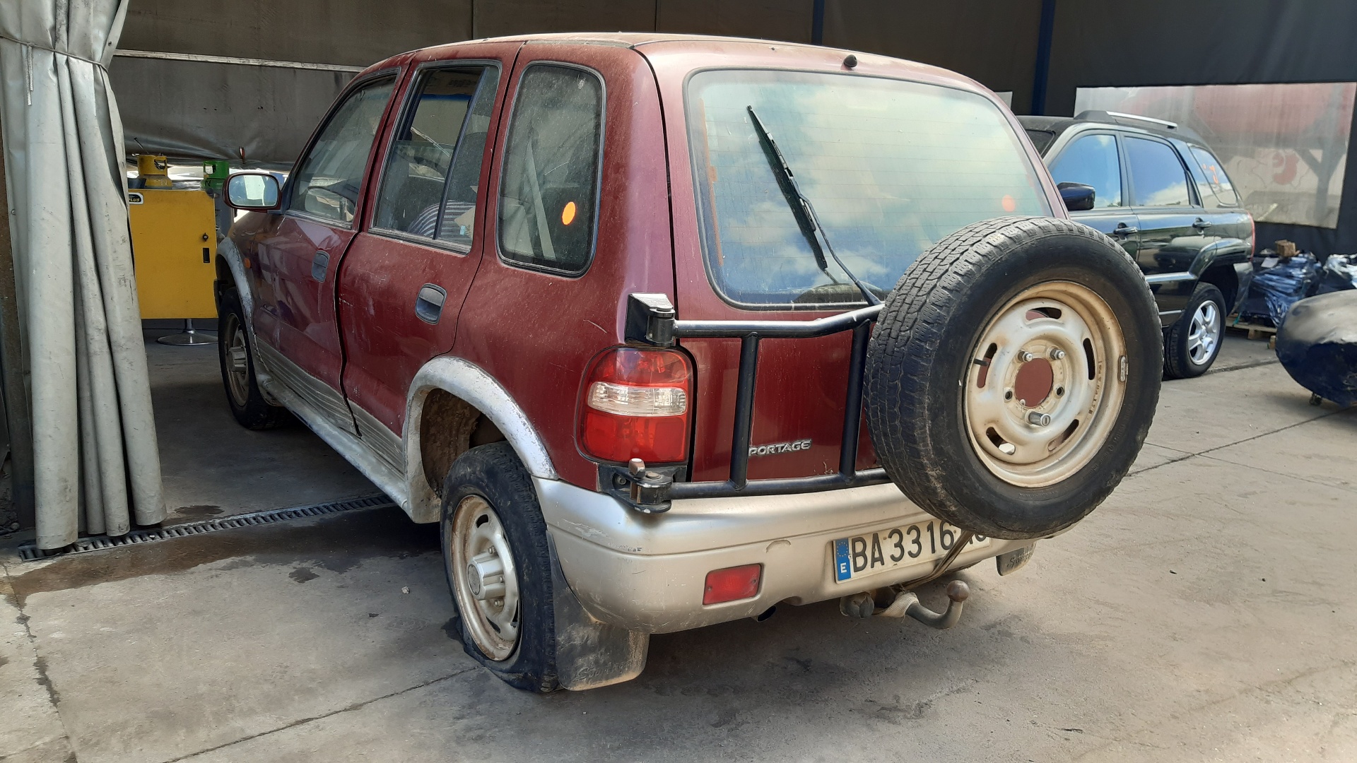 KIA Sportage 1 generation (1993-2006) Kardāna priekšējā daļa 0K01125100 18746550