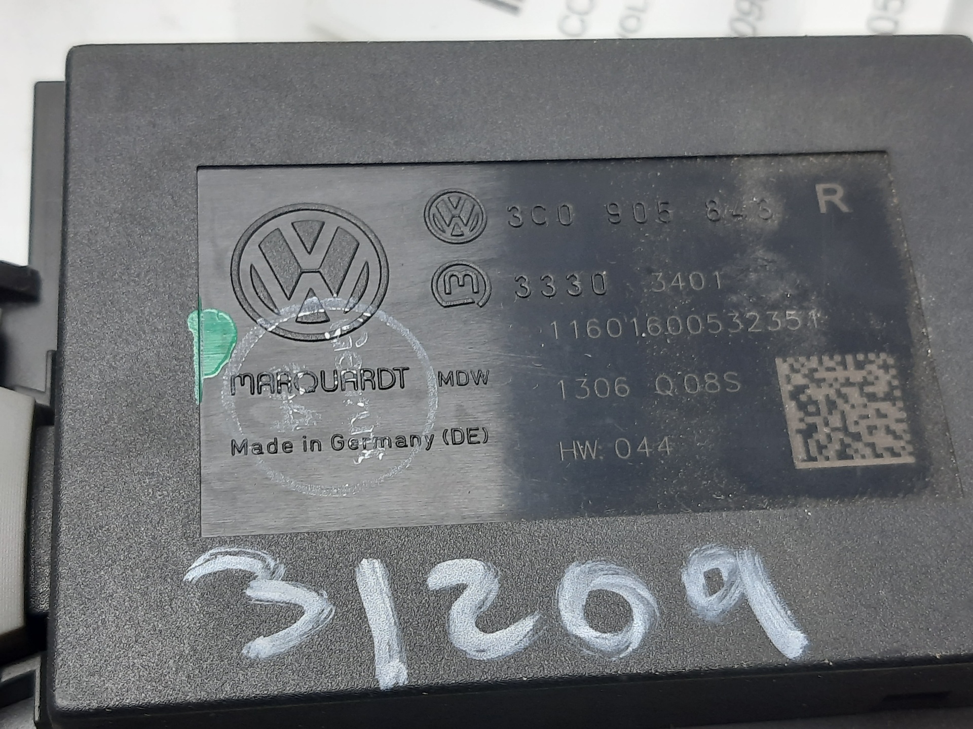 VOLKSWAGEN Passat B6 (2005-2010) Aizdedzes atslēga 3C0905843R 20144567