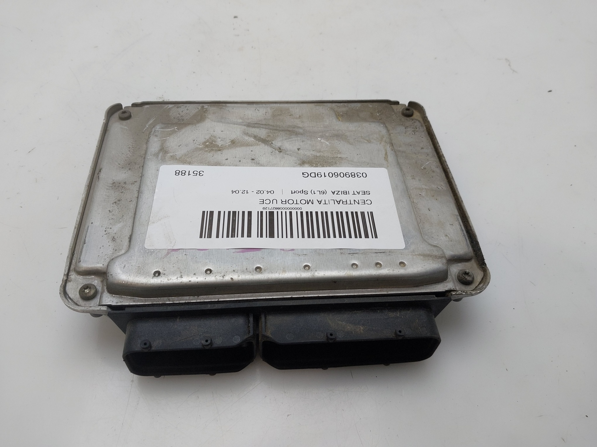 SEAT Ibiza 3 generation (2002-2008) Блок управления двигателем 038906019DG 27297528