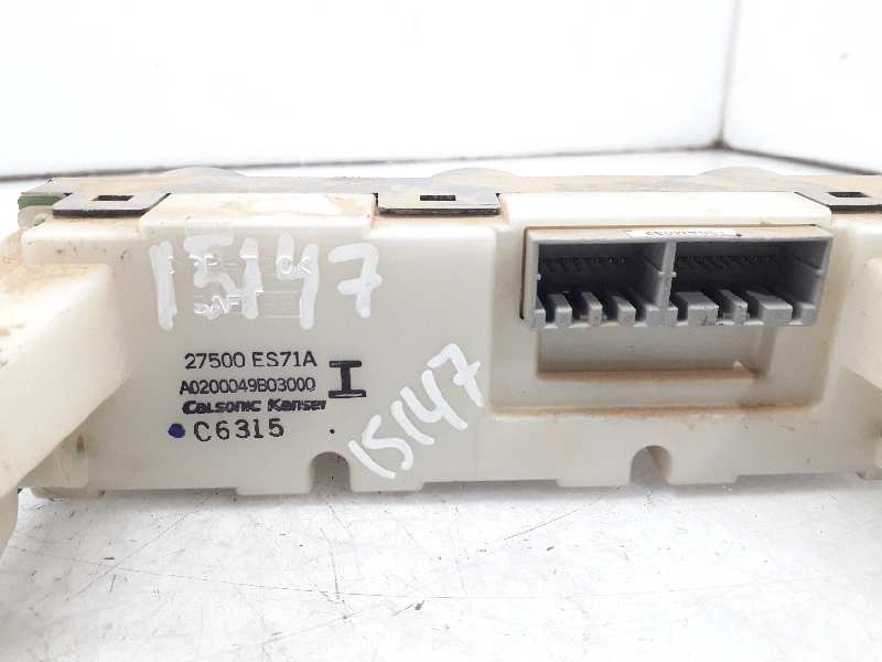 NISSAN X-Trail T30 (2001-2007) Climate  Control Unit 27500ES71A 22035586