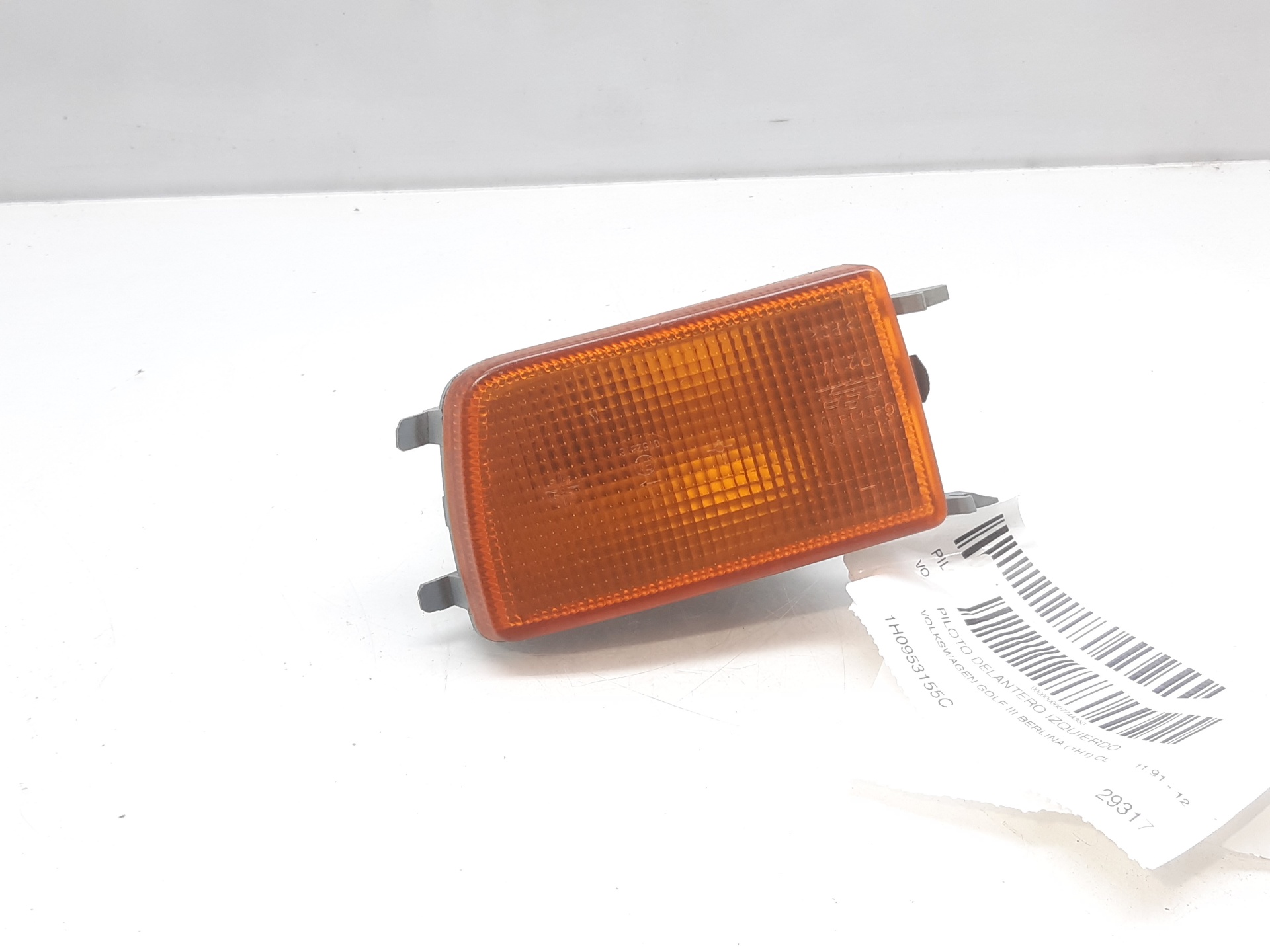 VOLKSWAGEN Golf 3 generation (1991-1998) Front left turn light 1H0953155C 20147810