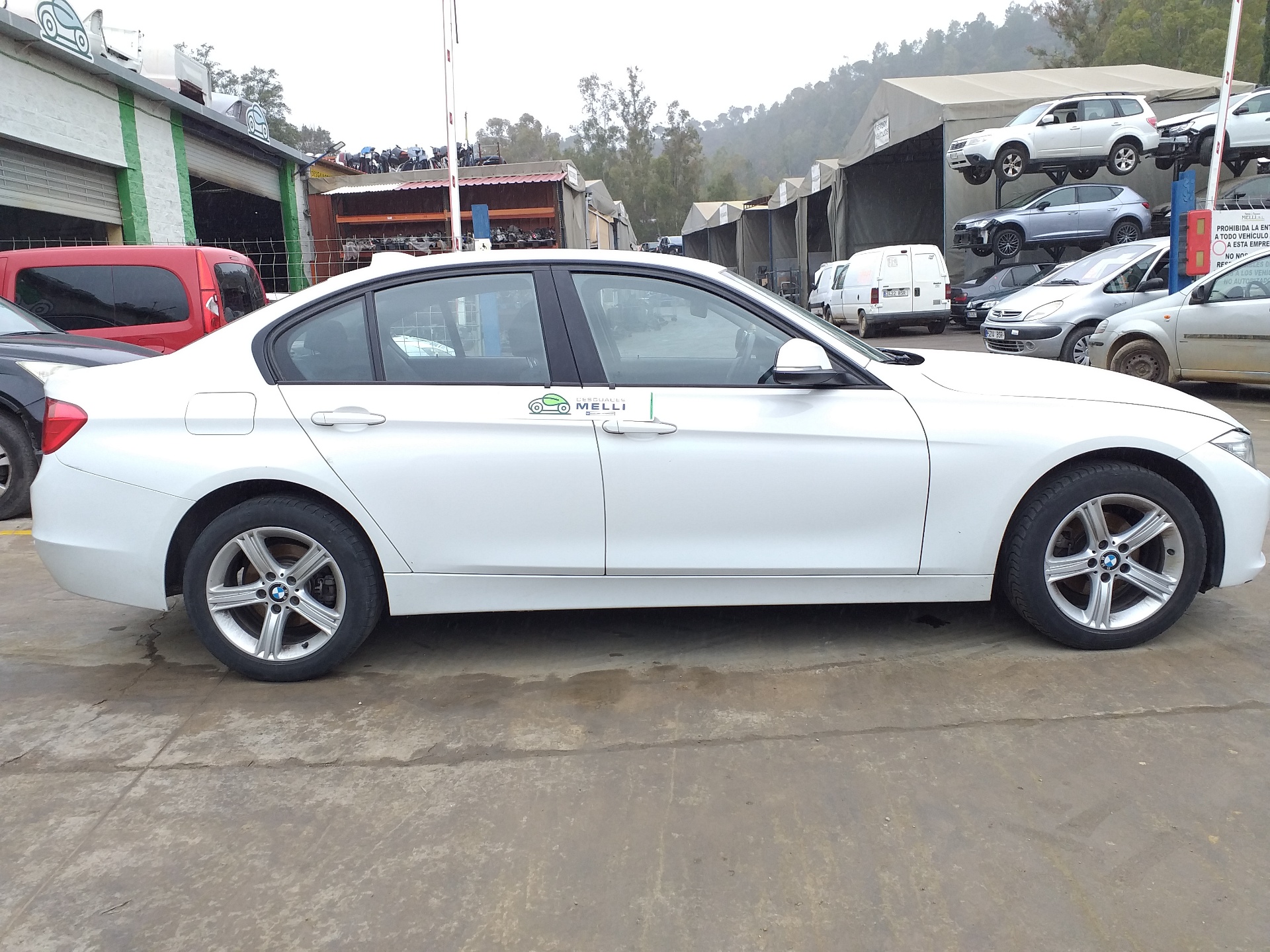 BMW 3 Series F30/F31 (2011-2020) Rear Left Door Exterior Handle 51217207561 24128876