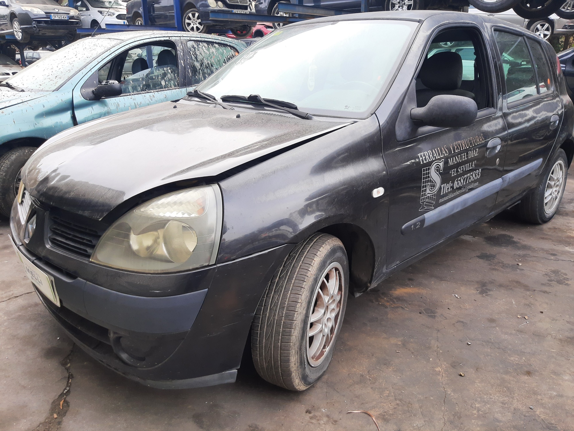 RENAULT Clio 2 generation (1998-2013) Задна дясна задна лампа 8200071414 20583806