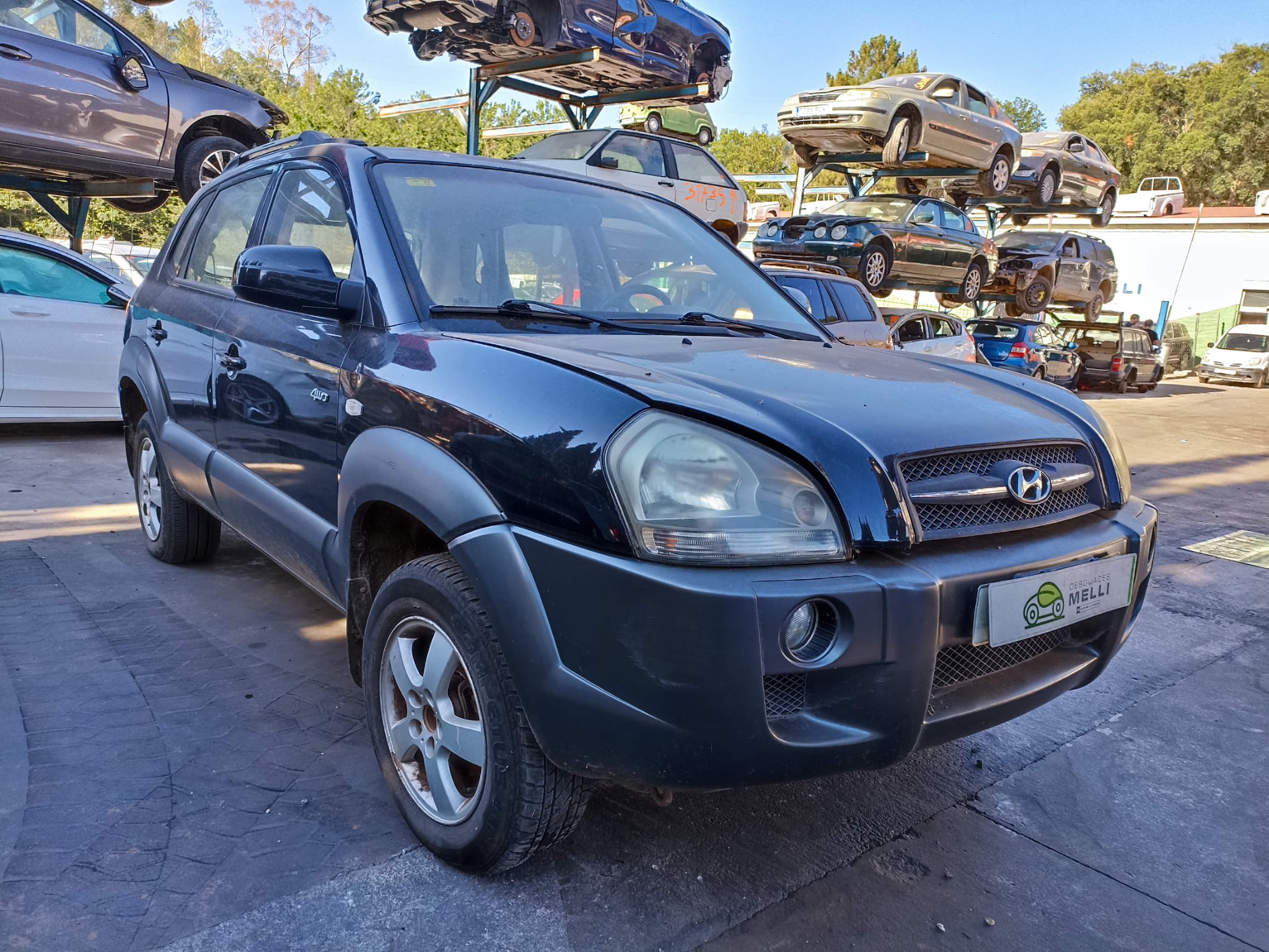 LANCIA Tucson 1 generation (2004-2010) Стеклоподъемник задней правой двери 834802E010 20660688