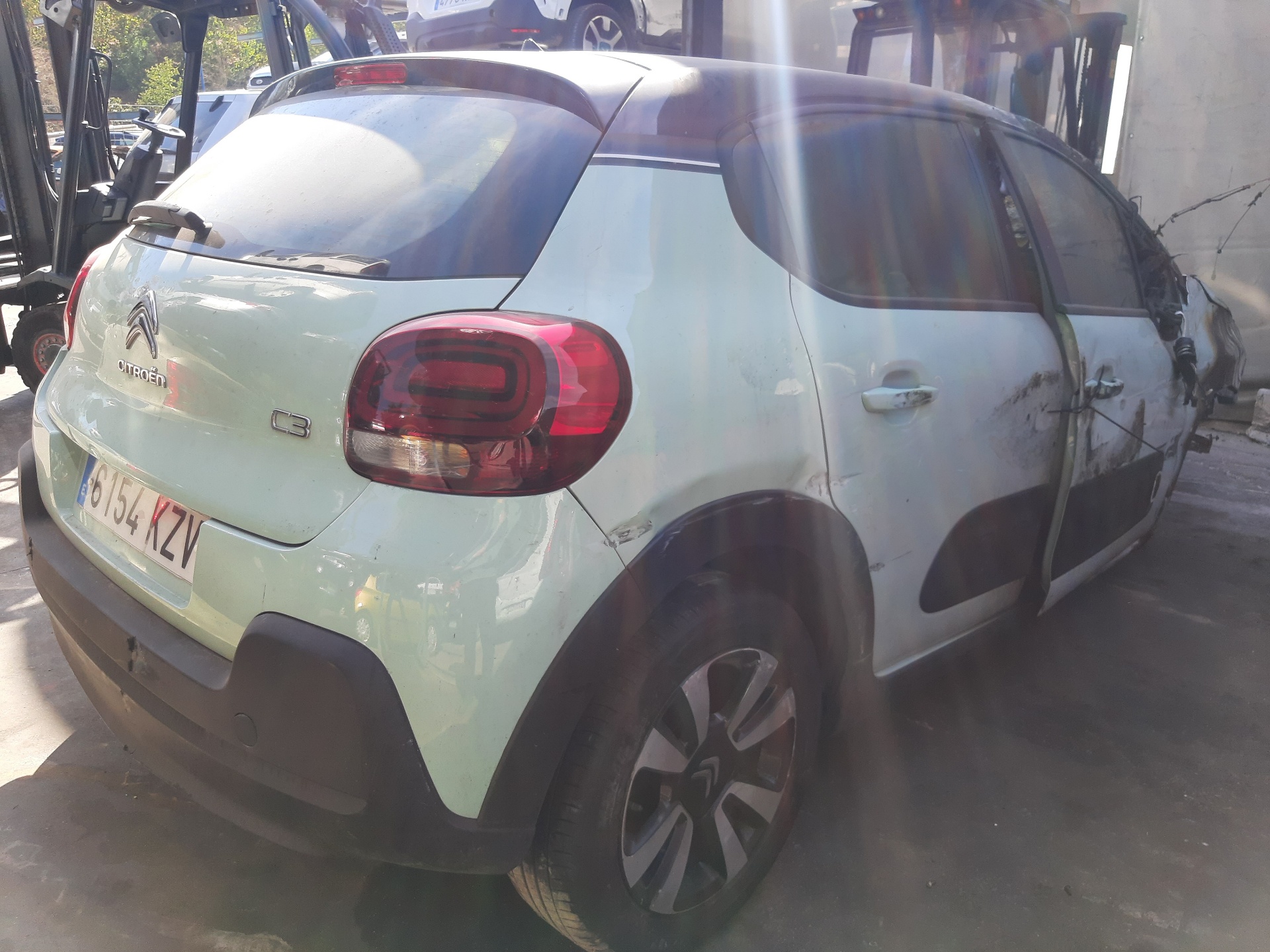 CITROËN C3 3 generation (2016-2024) Замок передней левой двери 9812398180 24143696