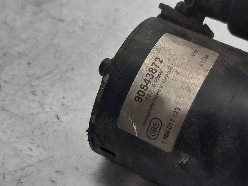 OPEL Corsa C (2000-2006) Starter Motor 90543872 18601725